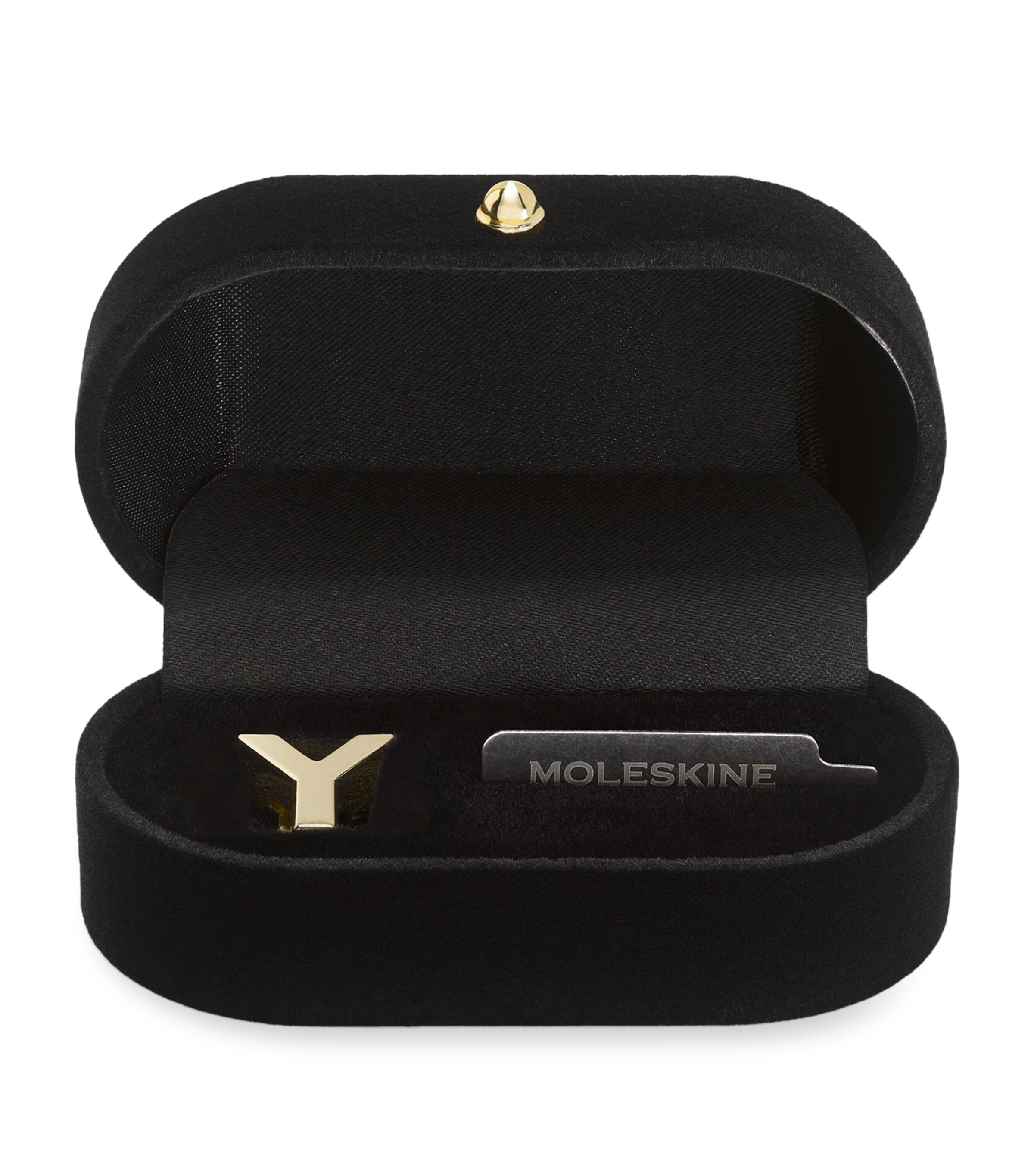 Moleskine Gold-plated Y Notebook Charm In Gold