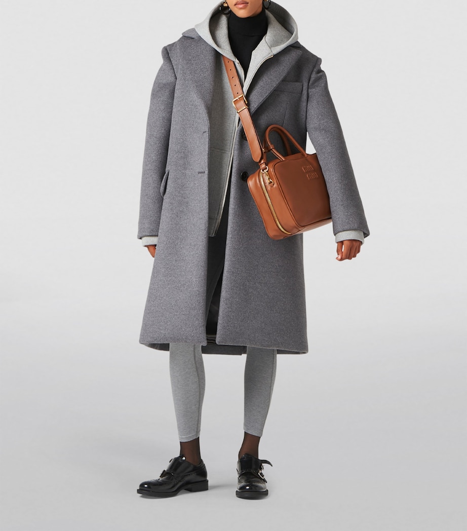 Leather Top-Handle Bag F0046 Image 6