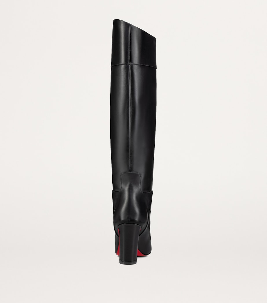 Loo Botta Leather Knee-High Boots 85 BK01 Image 3