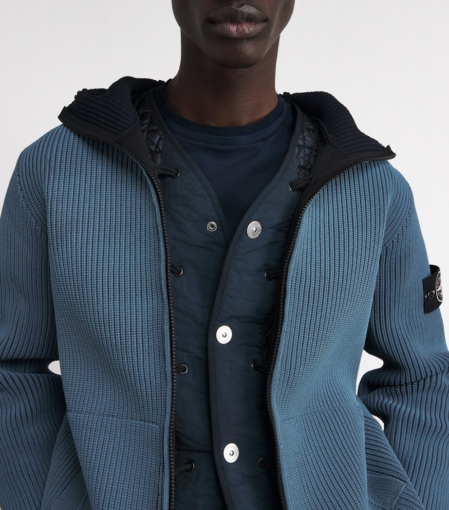 President’s Knit Corrosion Zip-Up Hoodie V0120 Image 6