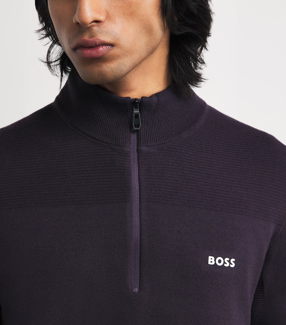 Momentum-X Quarter-Zip Sweatshirt 517MEDIUM PURPLE Image 6