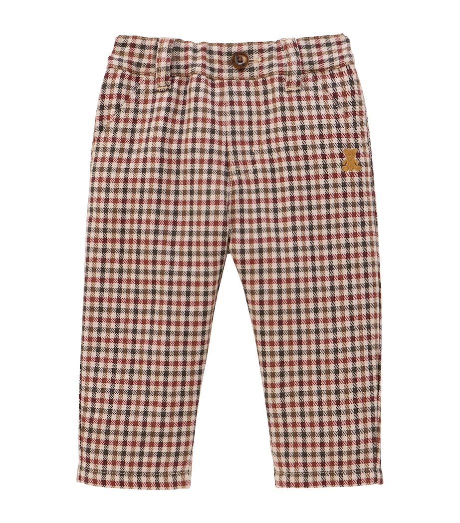 Cotton Check Trousers (2-9 Years) 11 Image 1
