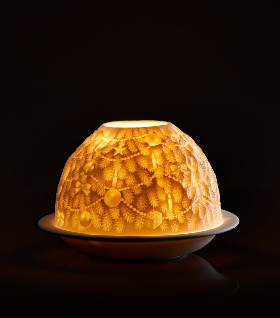 Christmas Tree LED Votivelight Lithophane BLANC Image 2