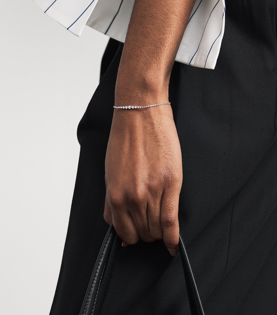 White Gold and Diamond Bracelet (0.33ct) WHITE GOLD Image 2