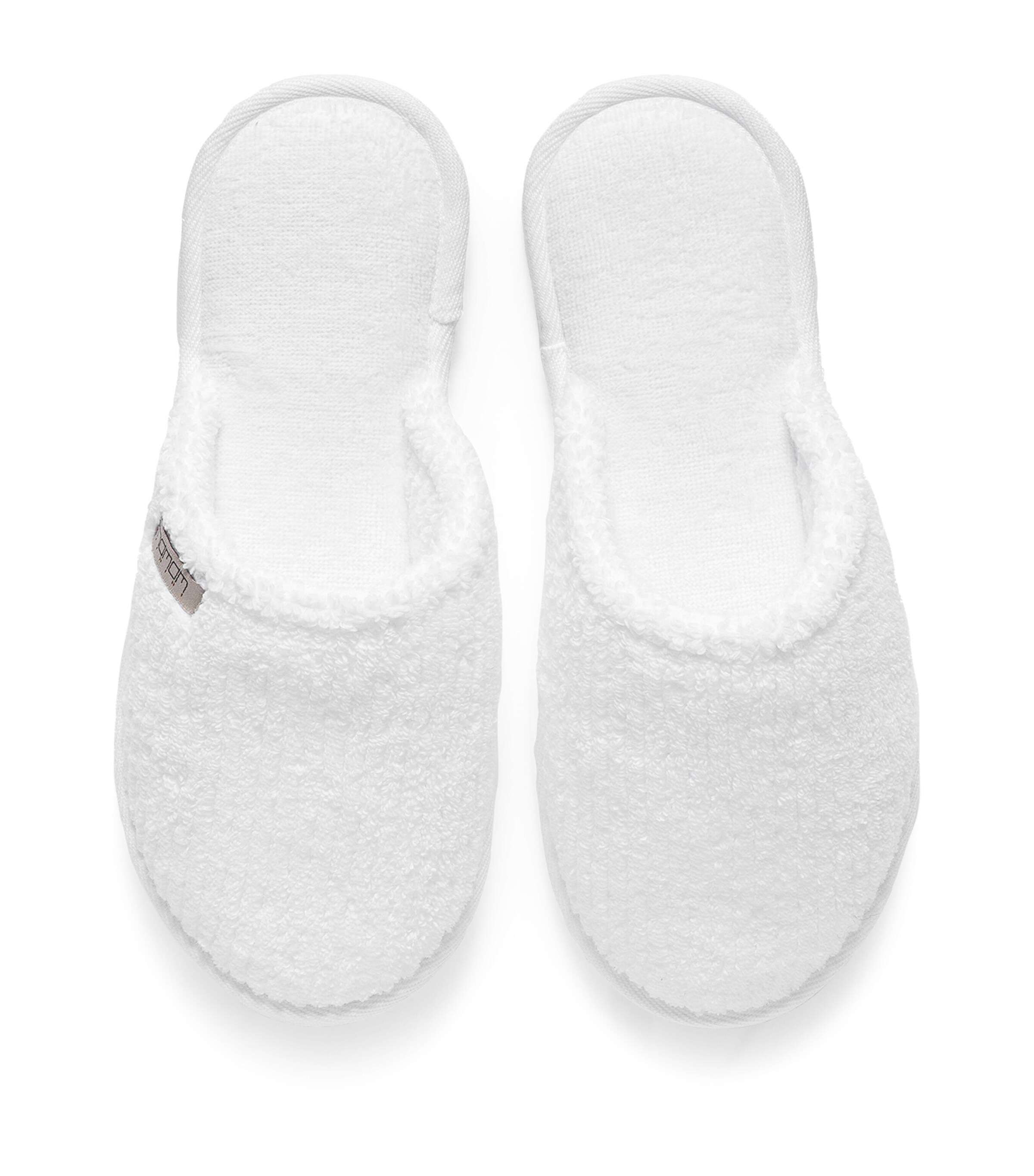 Organic Cotton Raya Slippers (Size 42-43) WHITE Image 2