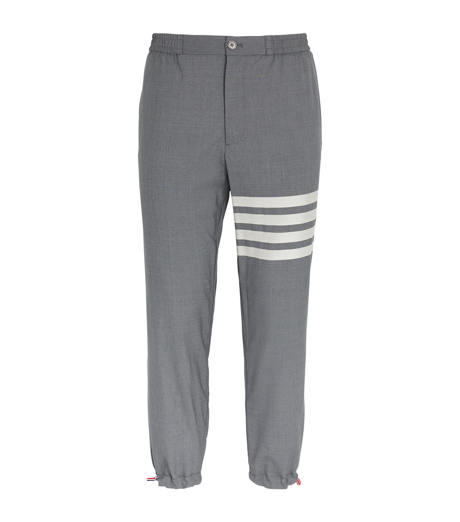 Wool 4-Bar Trousers MED GREY Image 1