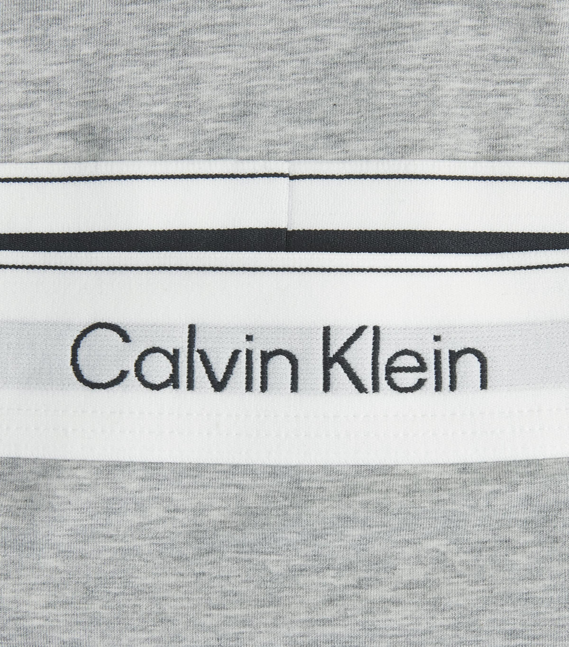 Calvin Klein Womens Cotton-Blend Icon Briefs Grey Heather Image 4