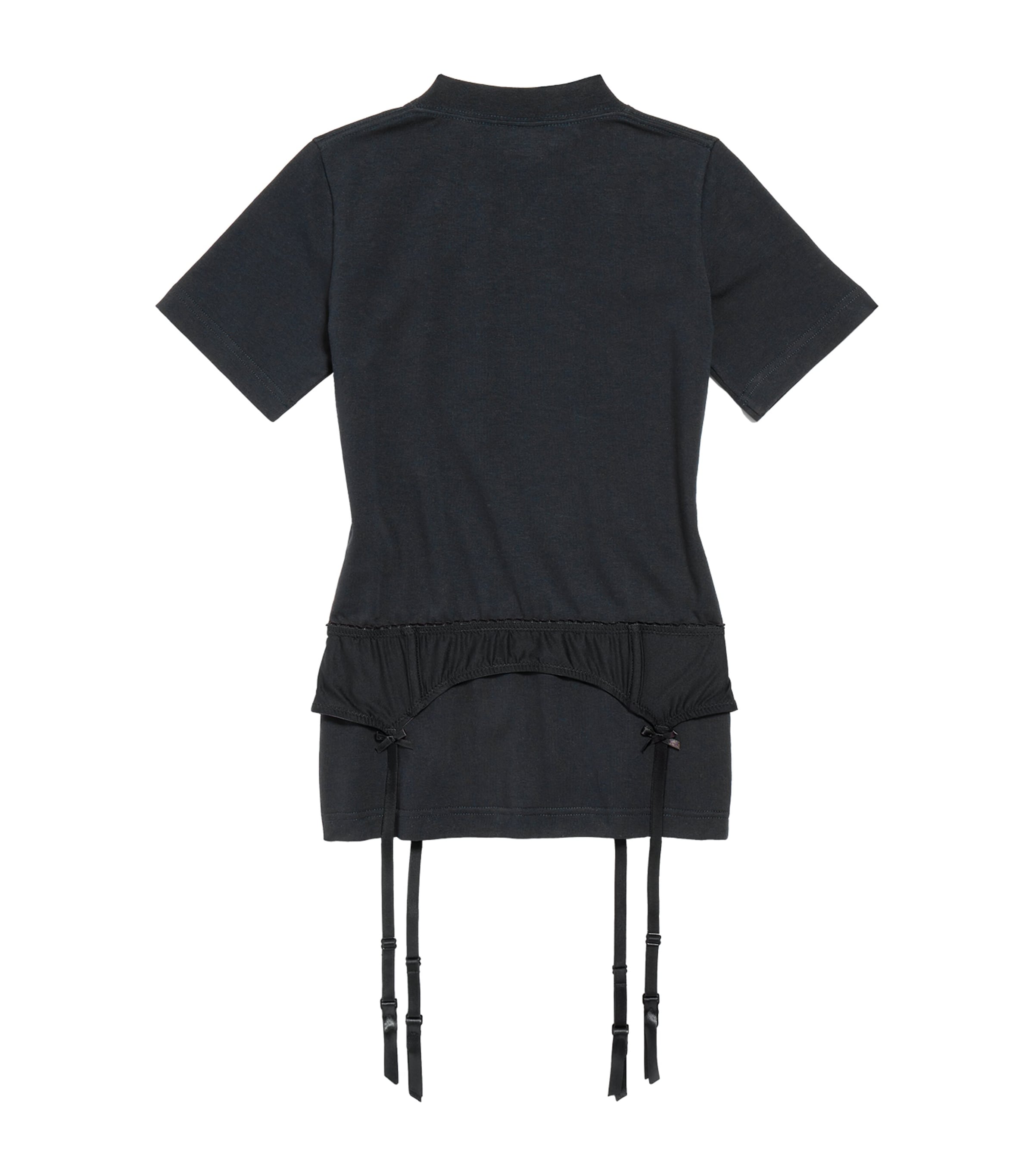 Tシャツ・カットソー Balenciaga Lingerie T-Shirt In Stretch Cotton Balenciaga Lingerie T-Shirt | Blue | FARFETCH