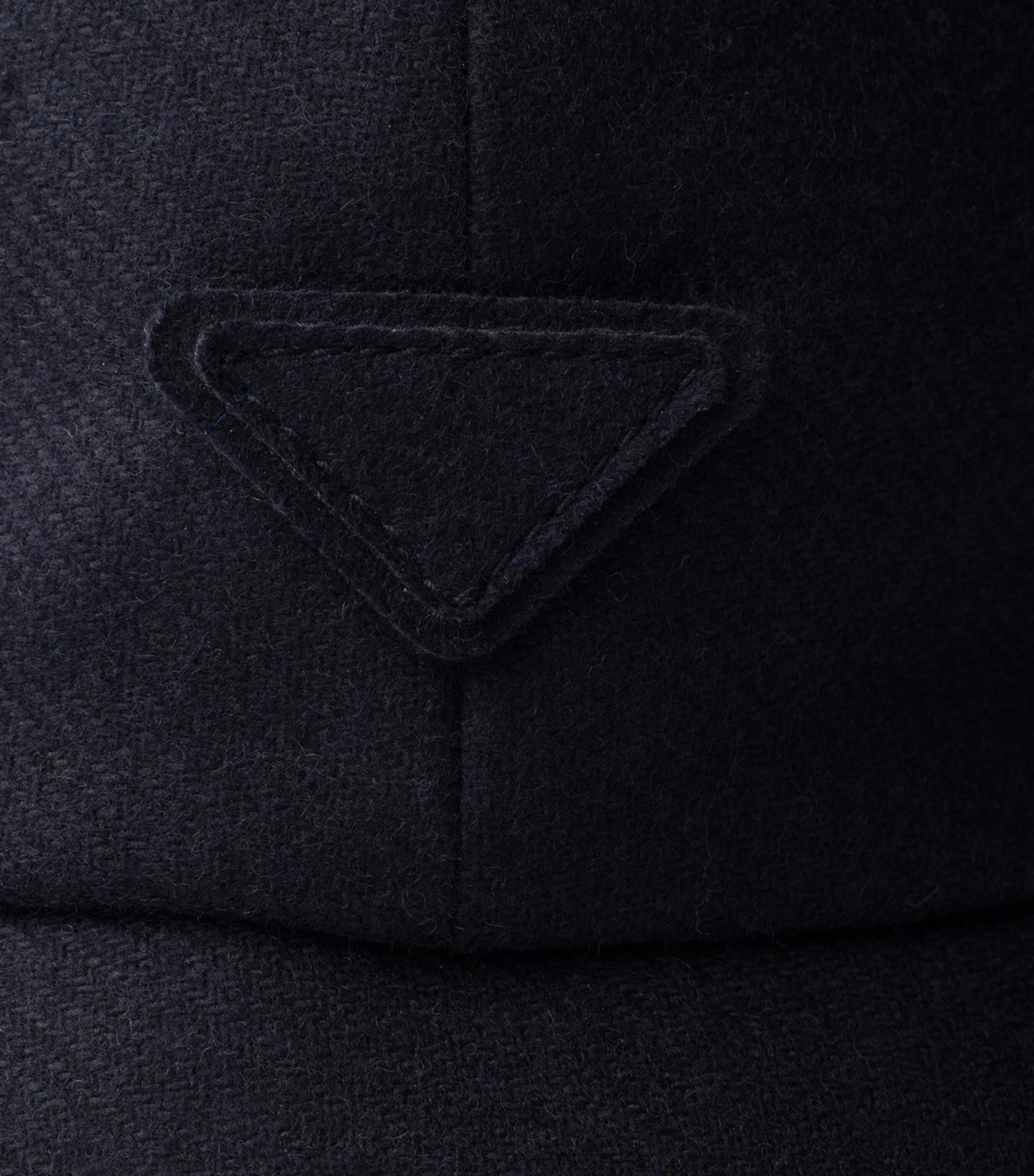 Prada Re-Wool Cap Blue Image 3