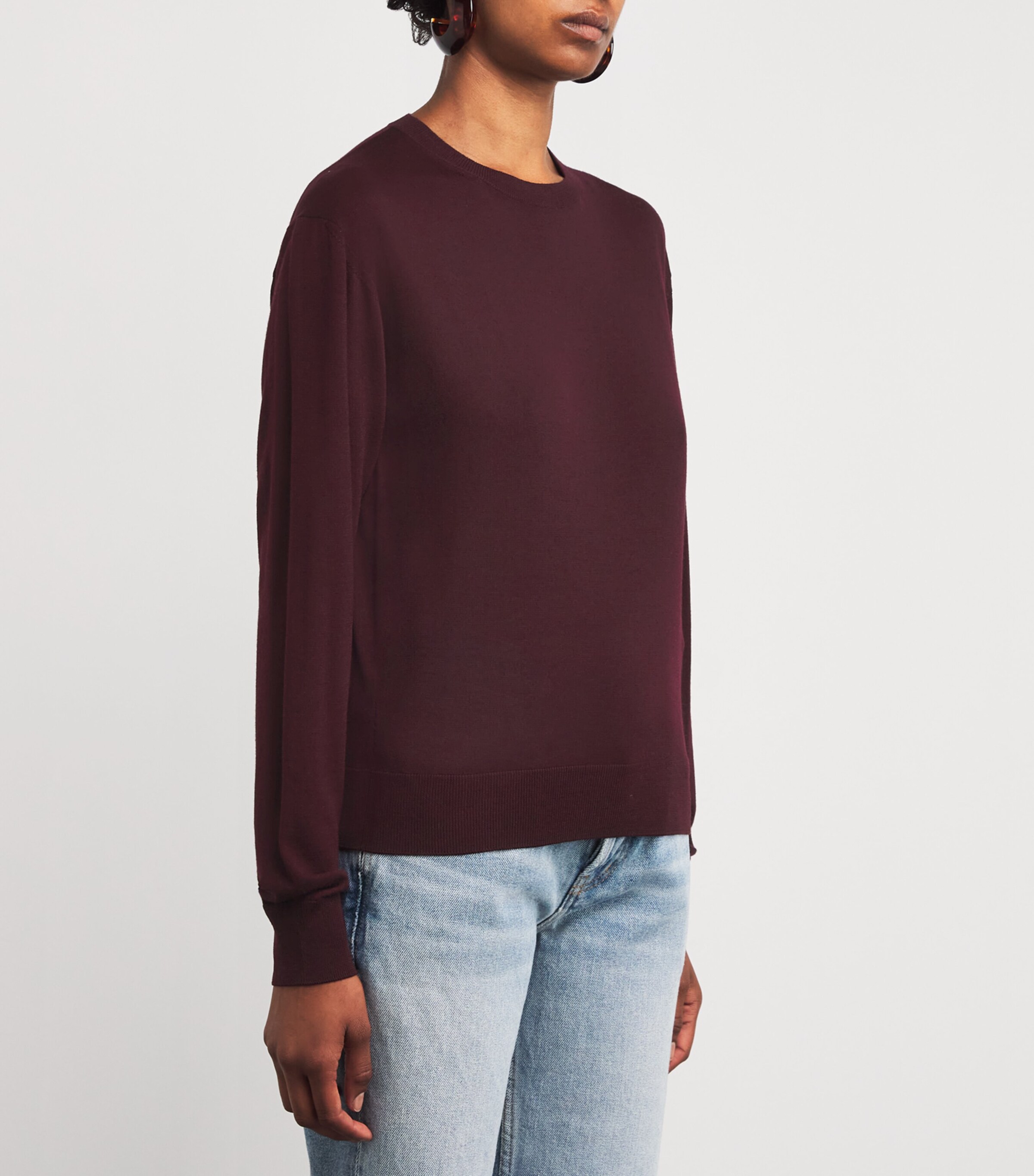Wool Crew-Neck Sweater 6040 Image 3