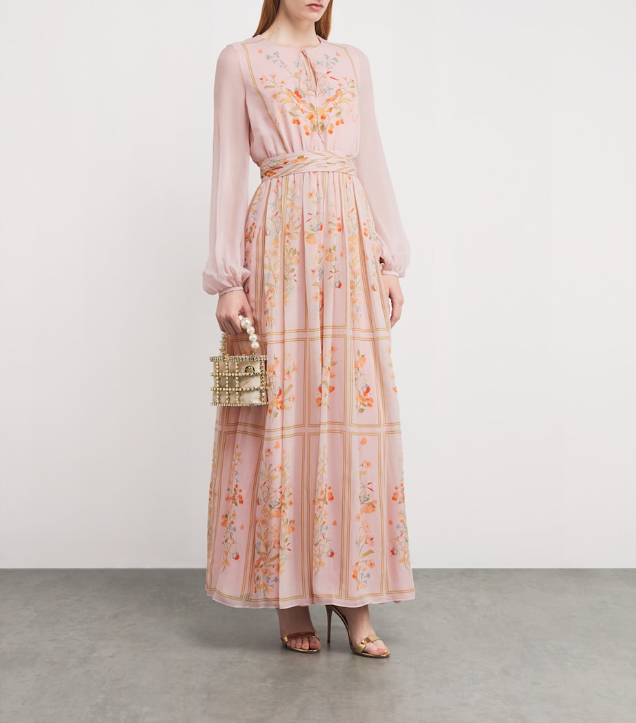giambattista valli maxi dress Giambattista Valli - Giambattista Valli Dress in Green Multi 44 / 8 US