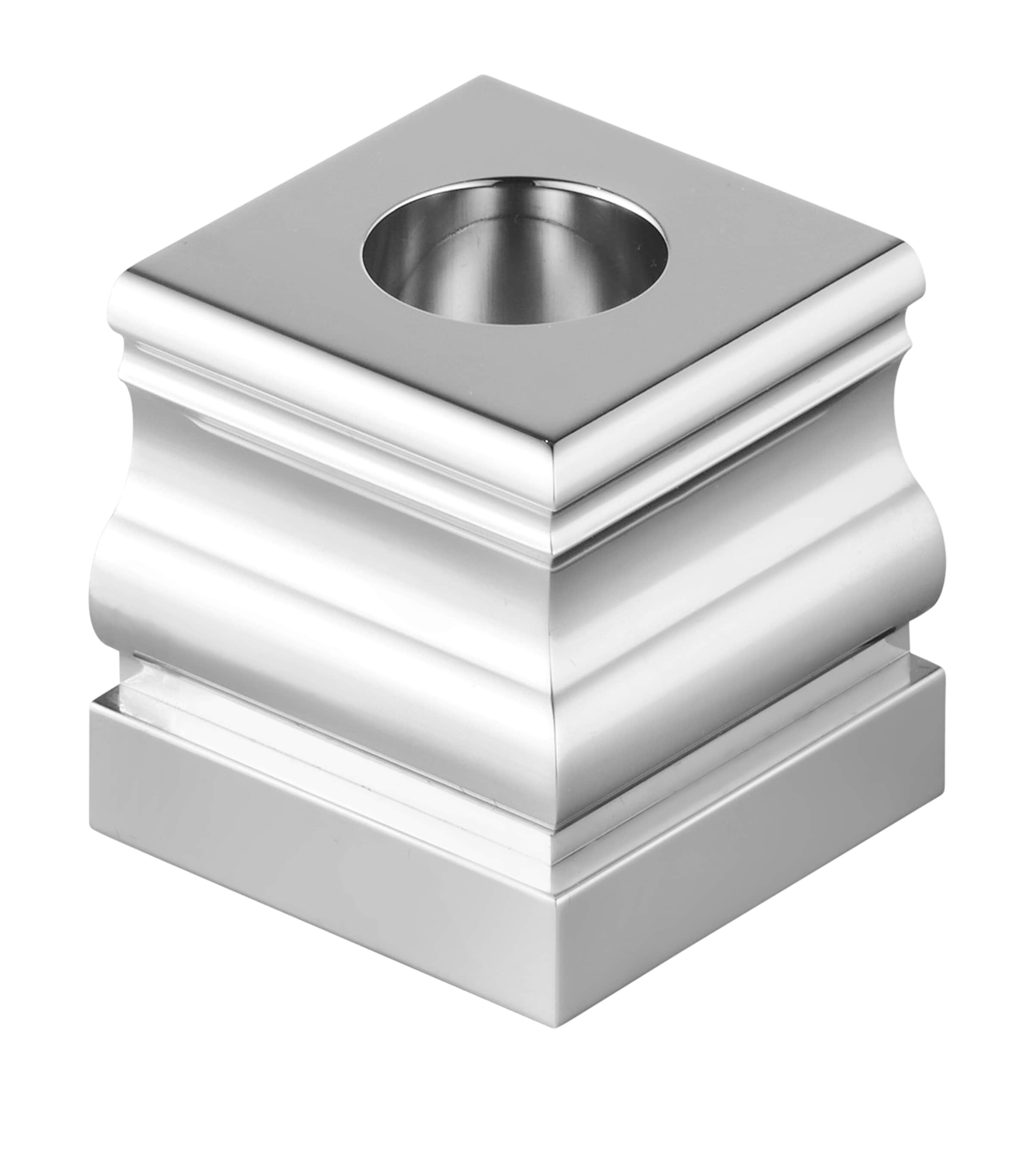 Small Perspectives Candle Holder SILVER Image 3