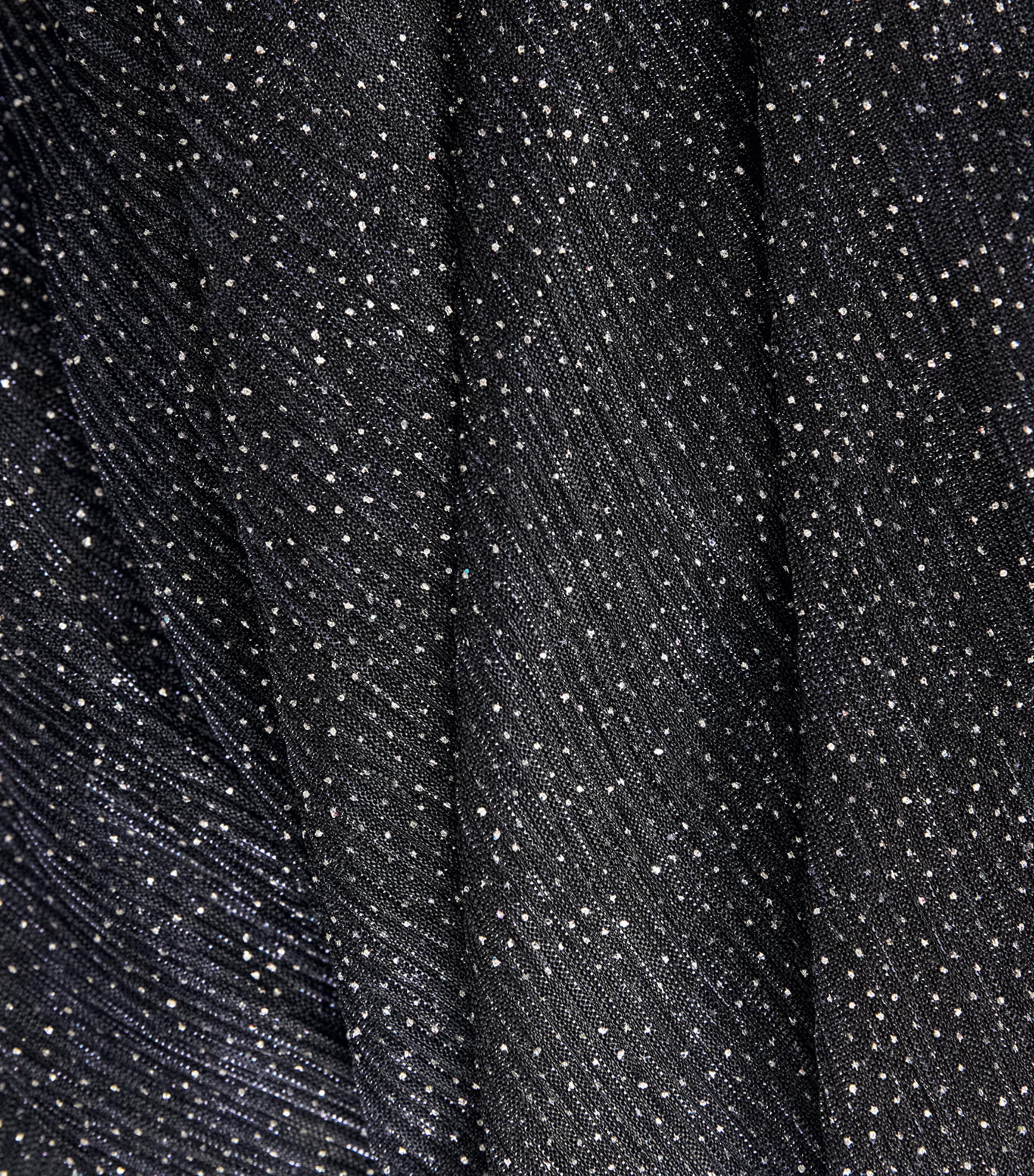 Metallic Voile Cape 430 ROYAL NAVY Image 5