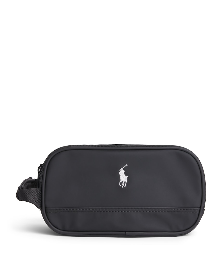 RLX Ralph Lauren Mens Logo Golf Pouch Black Image 1
