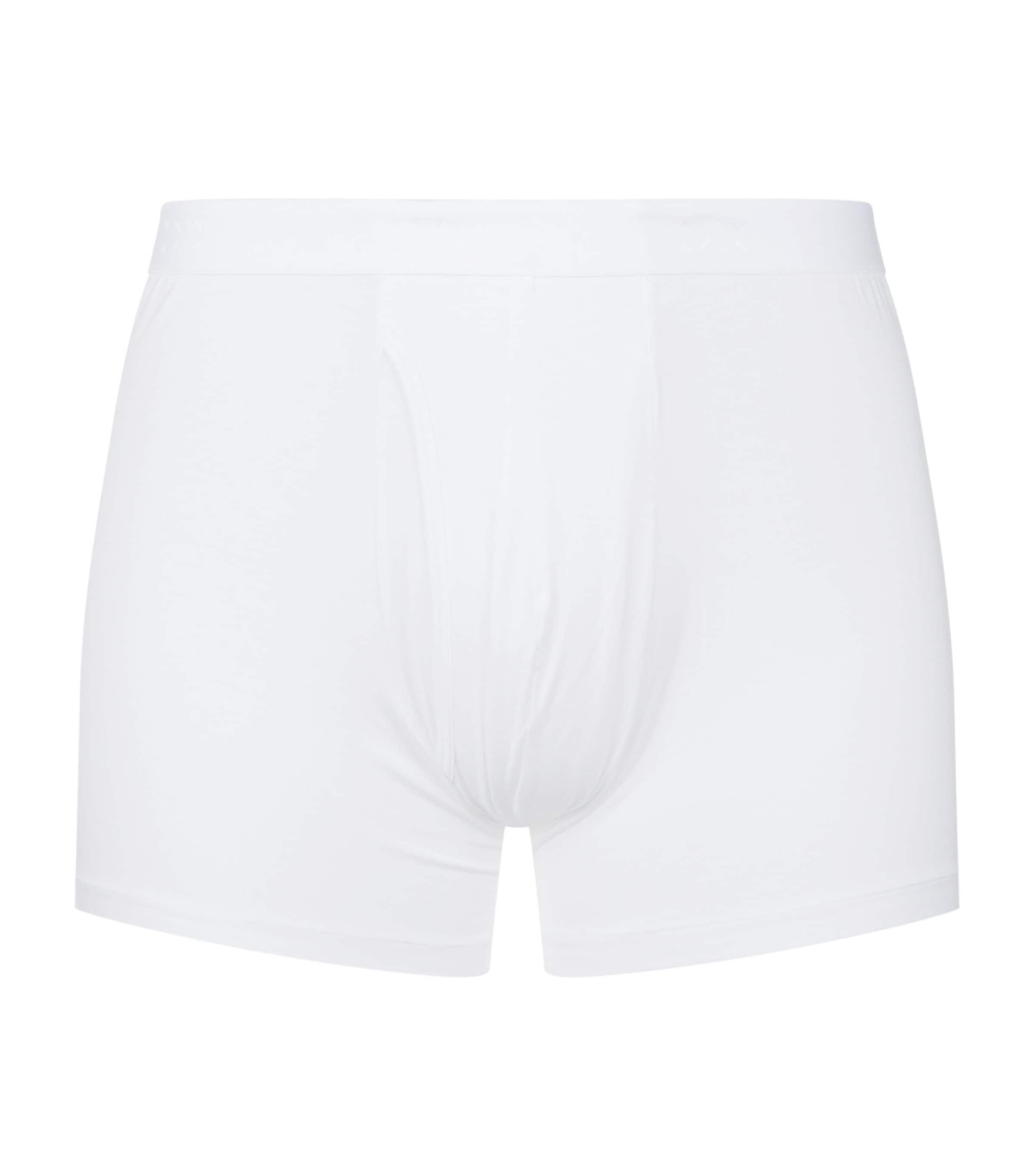 Derek Rose Alex Micro Modal Trunks In White