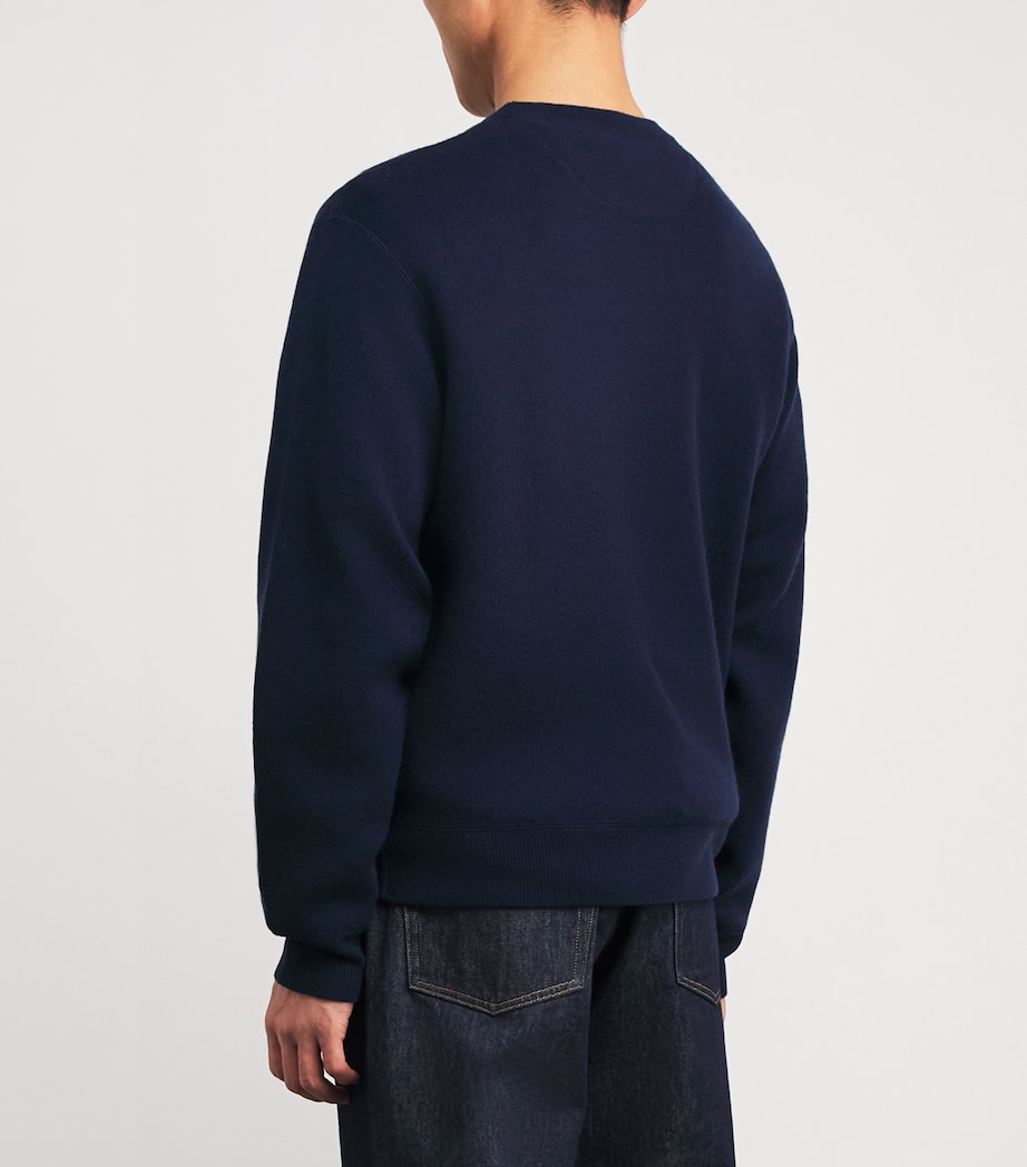 Cotton-Cashmere Sweater MIDNIGHT Image 4