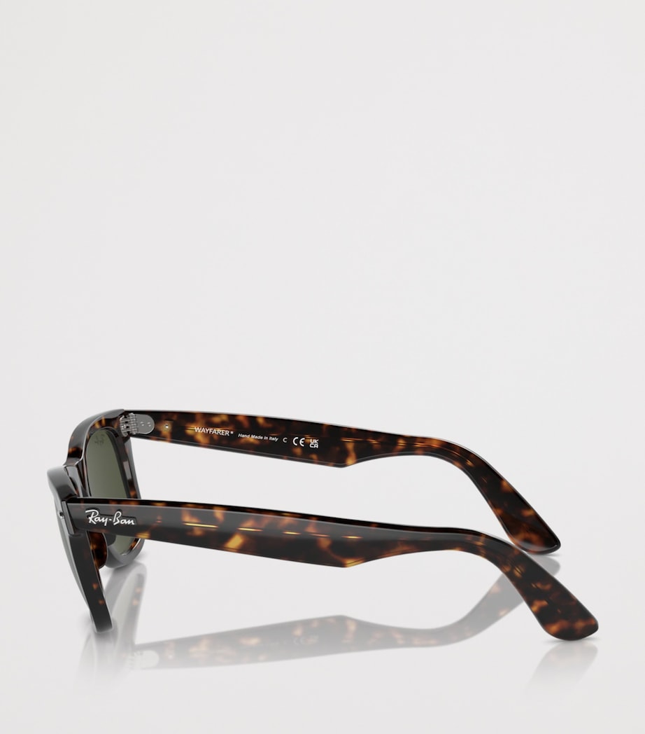 Ray-Ban RB2140 Original Wayfarer Classic Square Sunglasses Brown Image 3