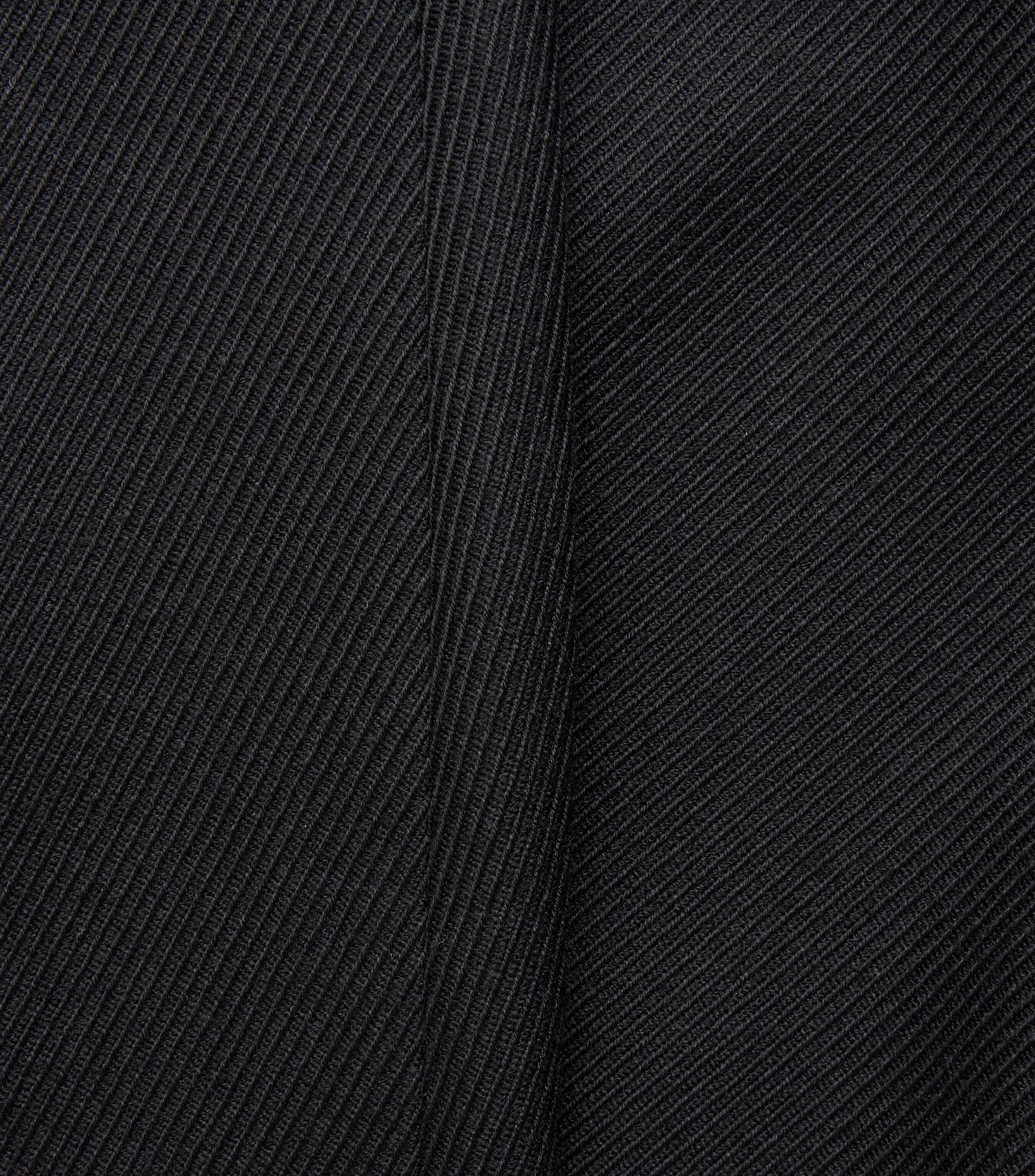 Comme Des Garçons Mens Wool Balloon Wide-Leg Trousers Black Image 6