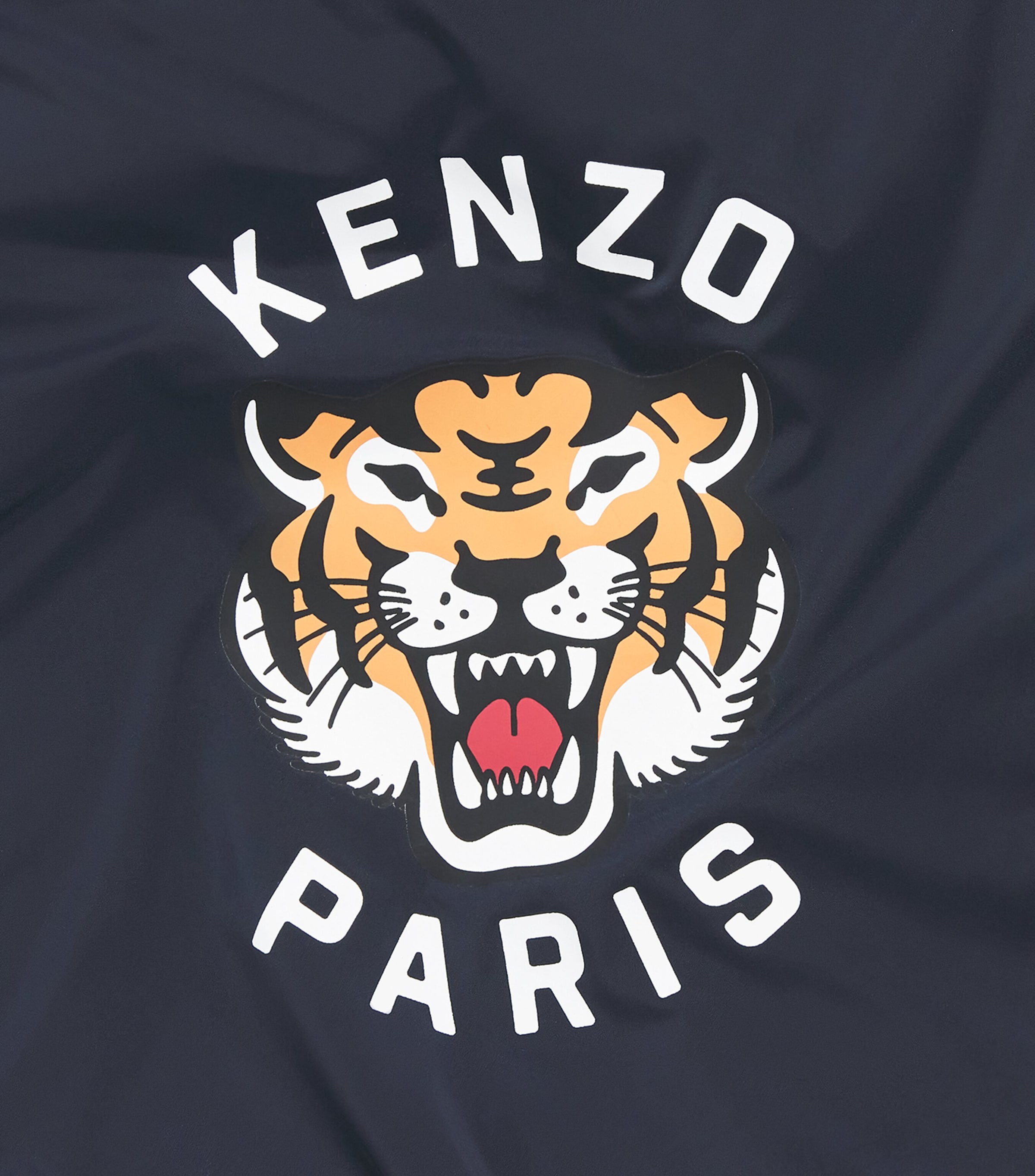 Padded Tiger Puffer Jacket (9 Months-3 Years) NAVY Image 3