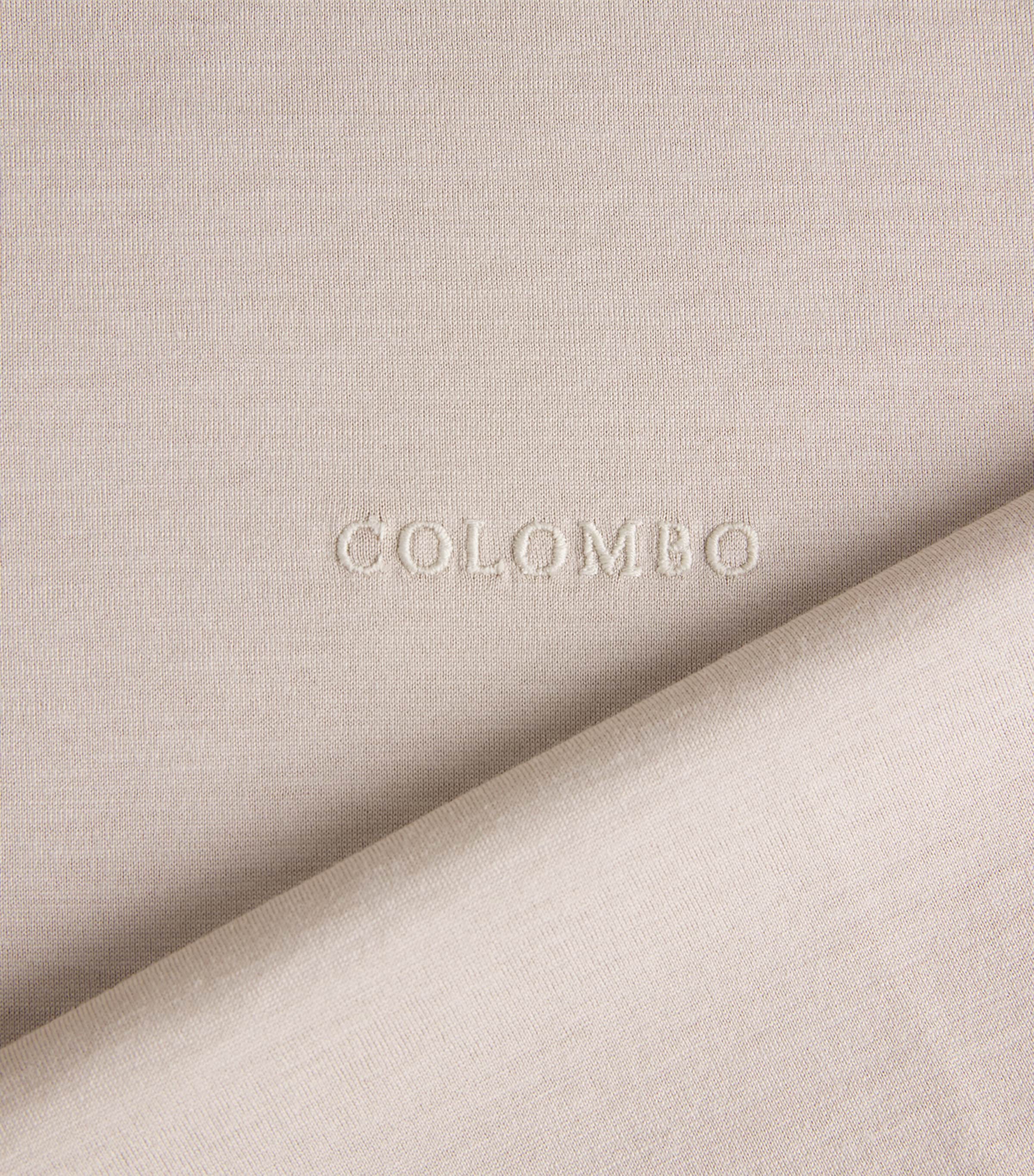 Silk-Cotton T-Shirt 80008 BEIGE Image 2