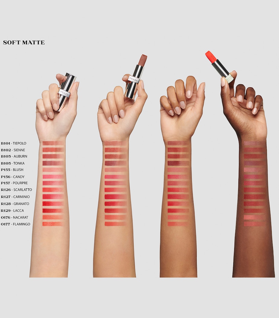 Prada Monochrome Soft Matte Lipstick O176 Image 2