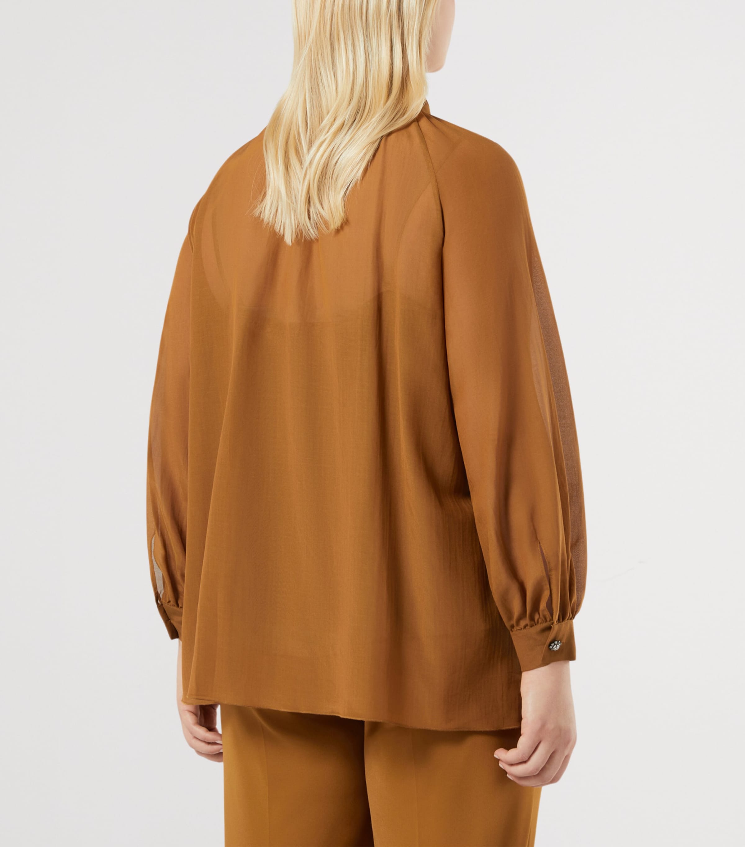 Marina Rinaldi Womens Cotton-Silk Shirt Siena Image 4