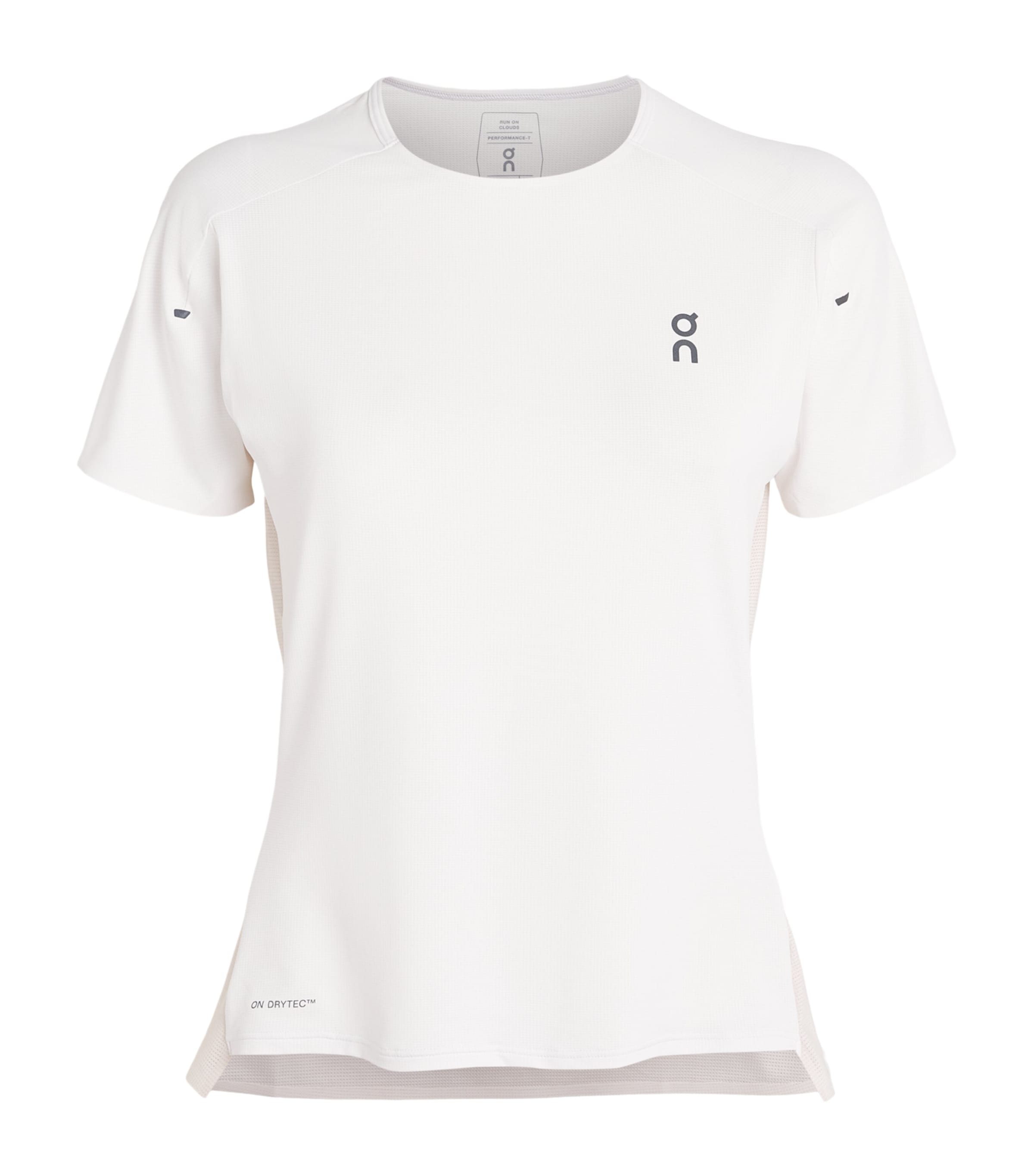 On Womens Performance T-Shirt White | Silver Image 1