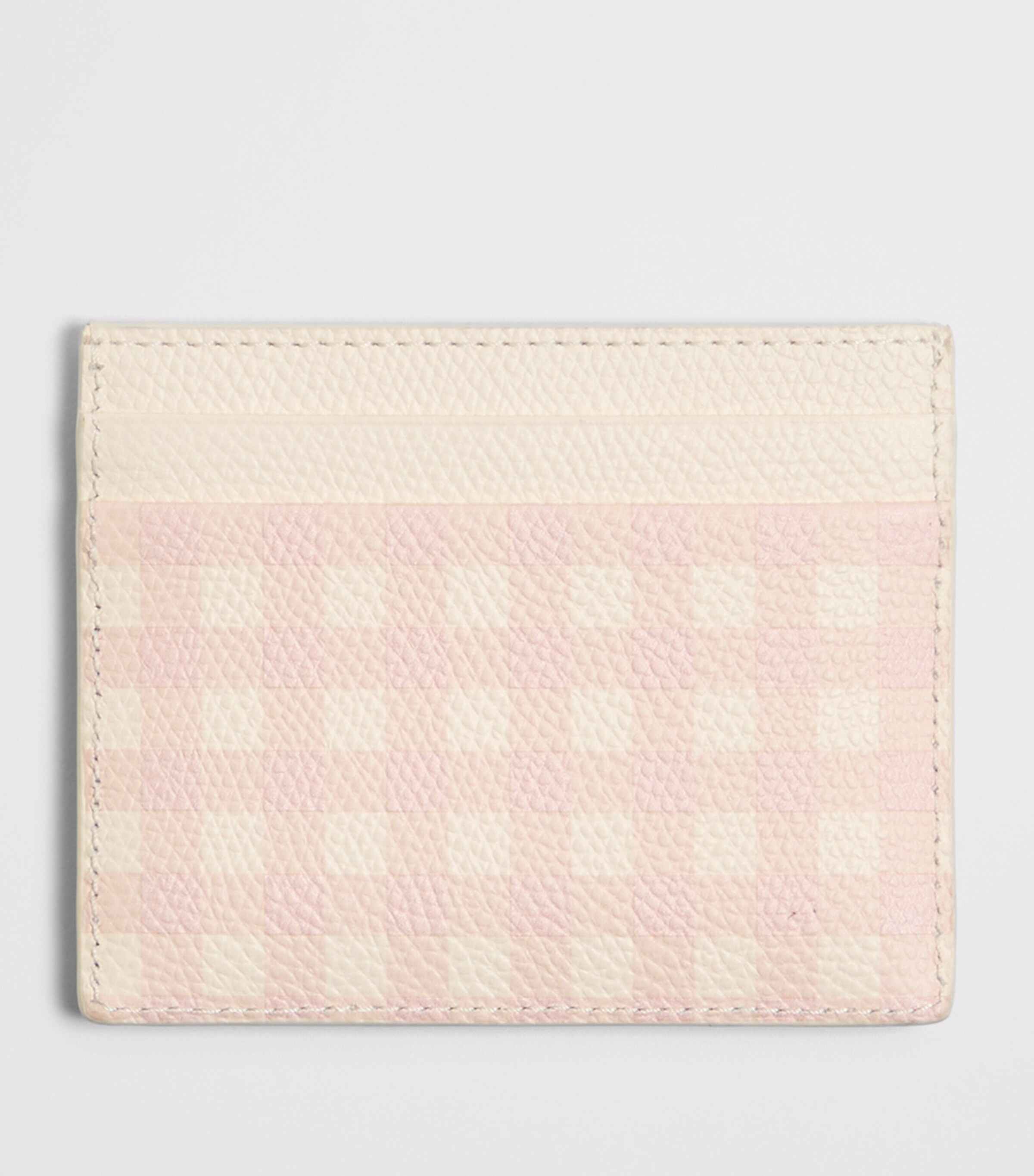 Grained Leather VLogo Signature Card Holder 9PK Image 3