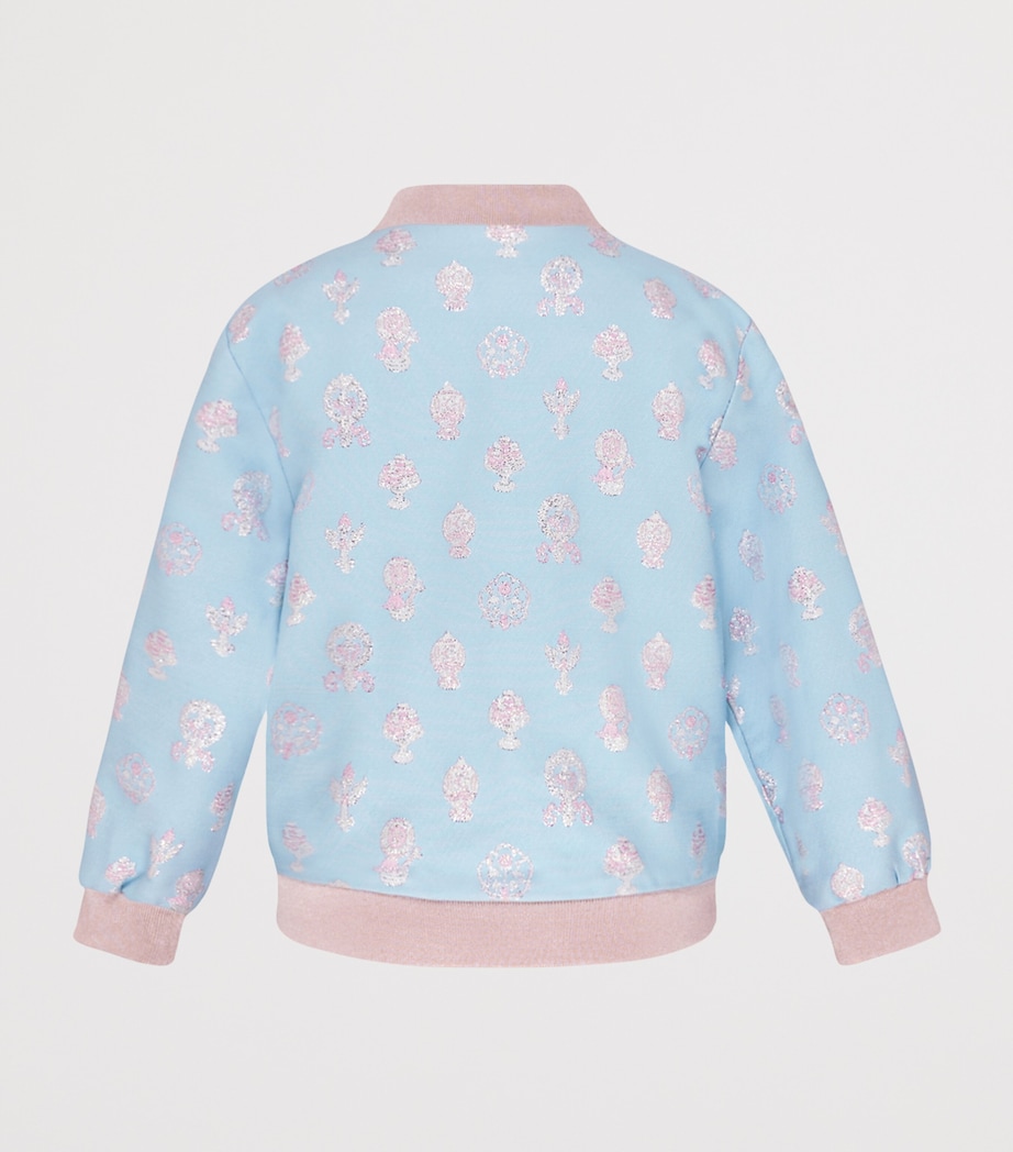 Crests Bomber Jacket BLUE CRESTS Image 2