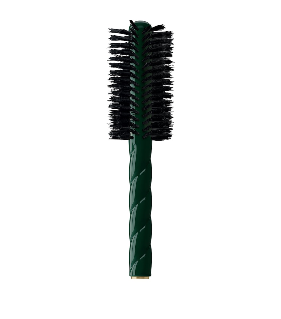 N.08 The Round Hair Brush Volume & Style EMERALD GREEN Image 1
