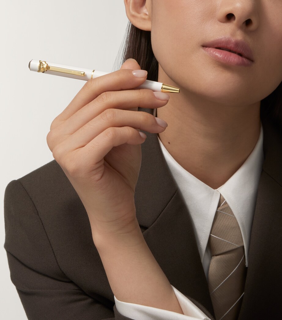 Panthère de Cartier Ballpoint Pen WHITE Image 4