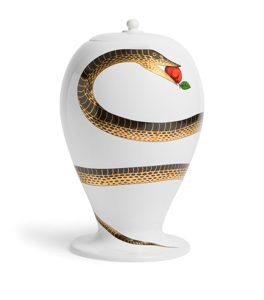 Fornasetti Porcelain Peccato Originale Vase (30cm) Image 1