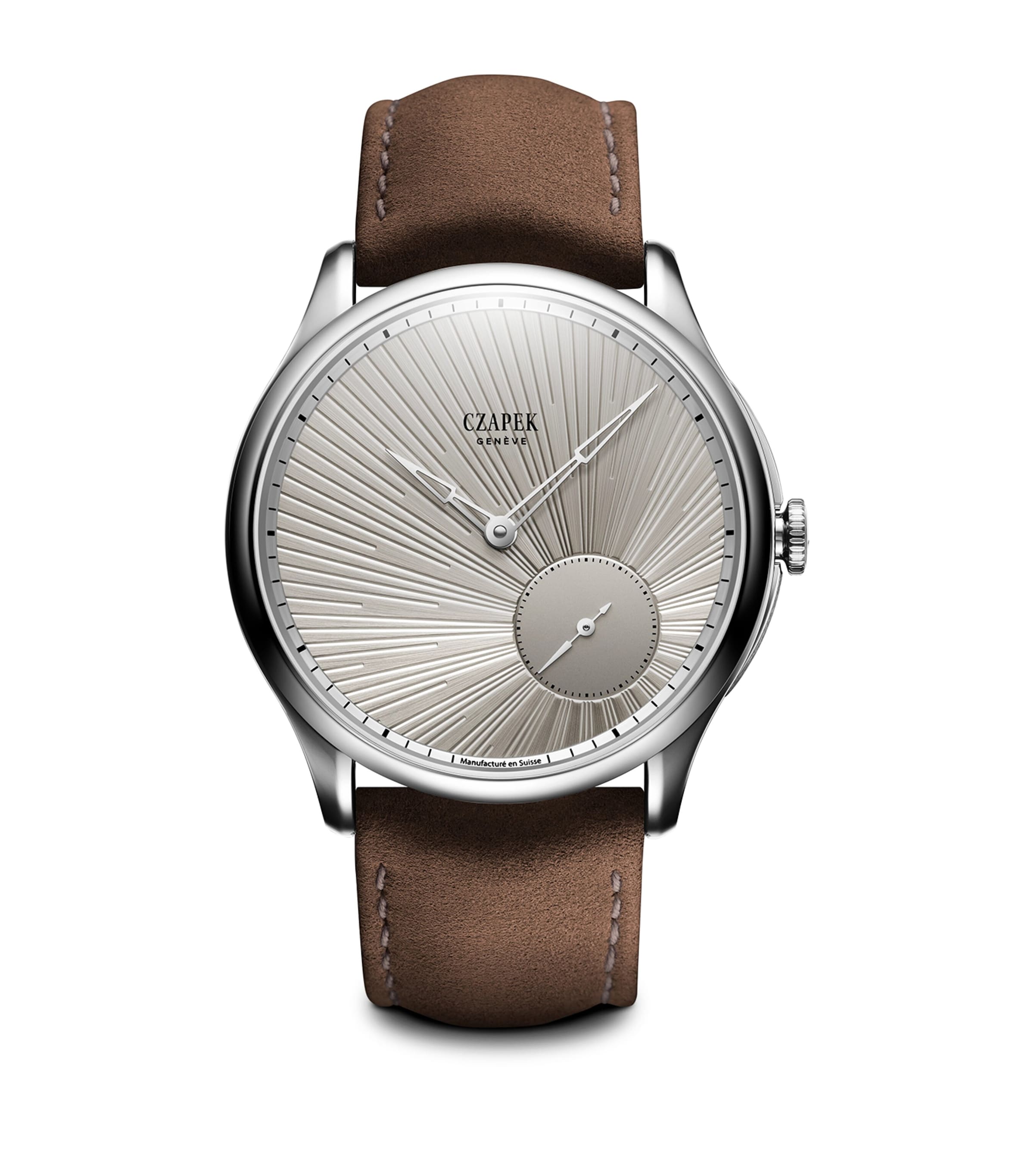 Czapek Stainless Steel Promenade Watch In Sand
