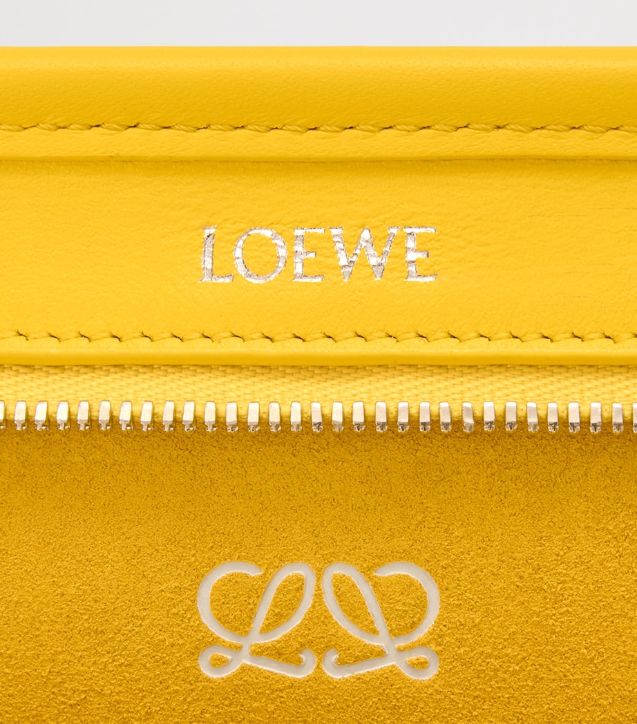 Mini Leather Amazona 180 Top-Handle Bag DAISY YELLOW Image 8