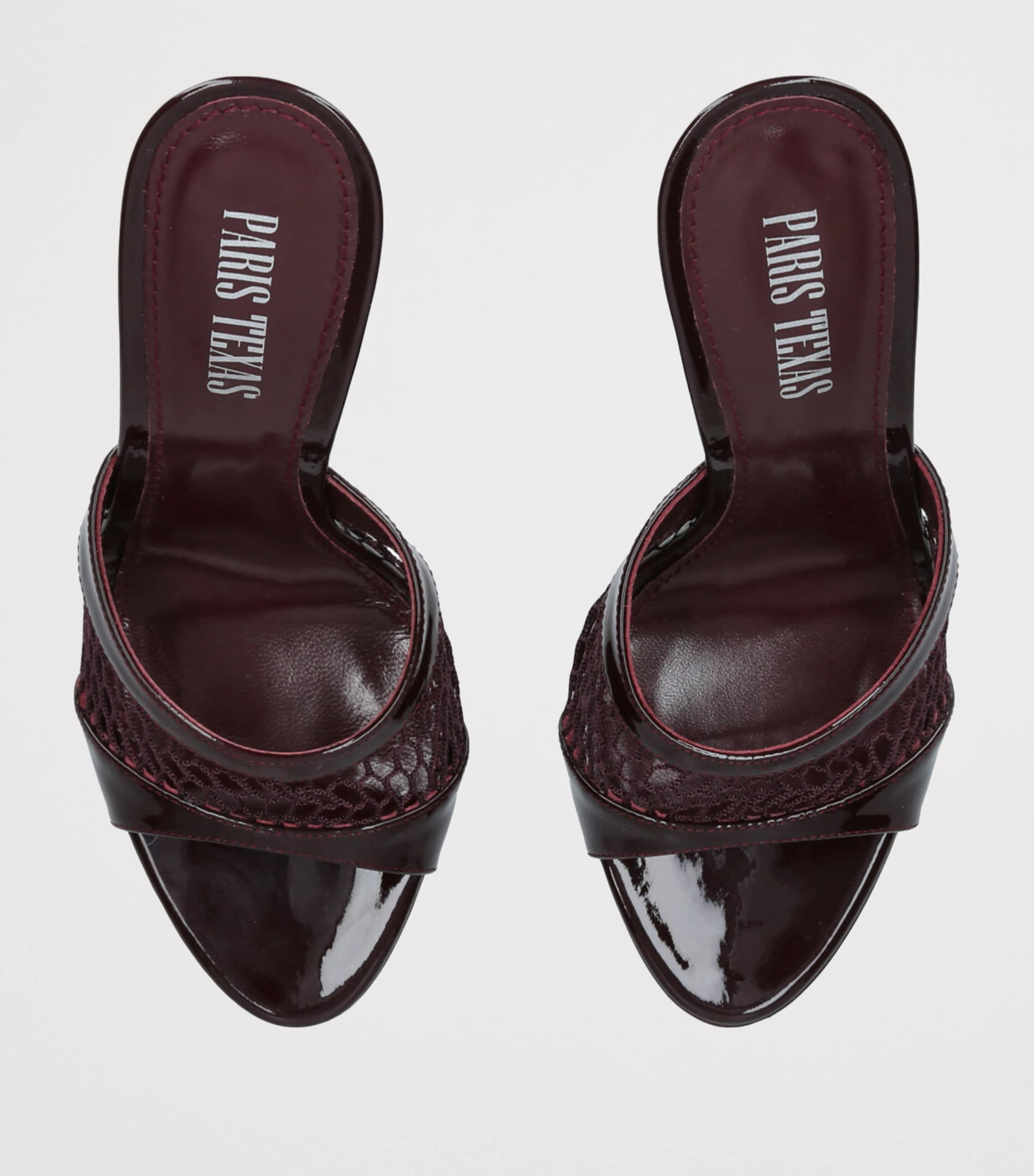 Paris Texas Leather Mesh Lidia Mules 105 | Harrods US