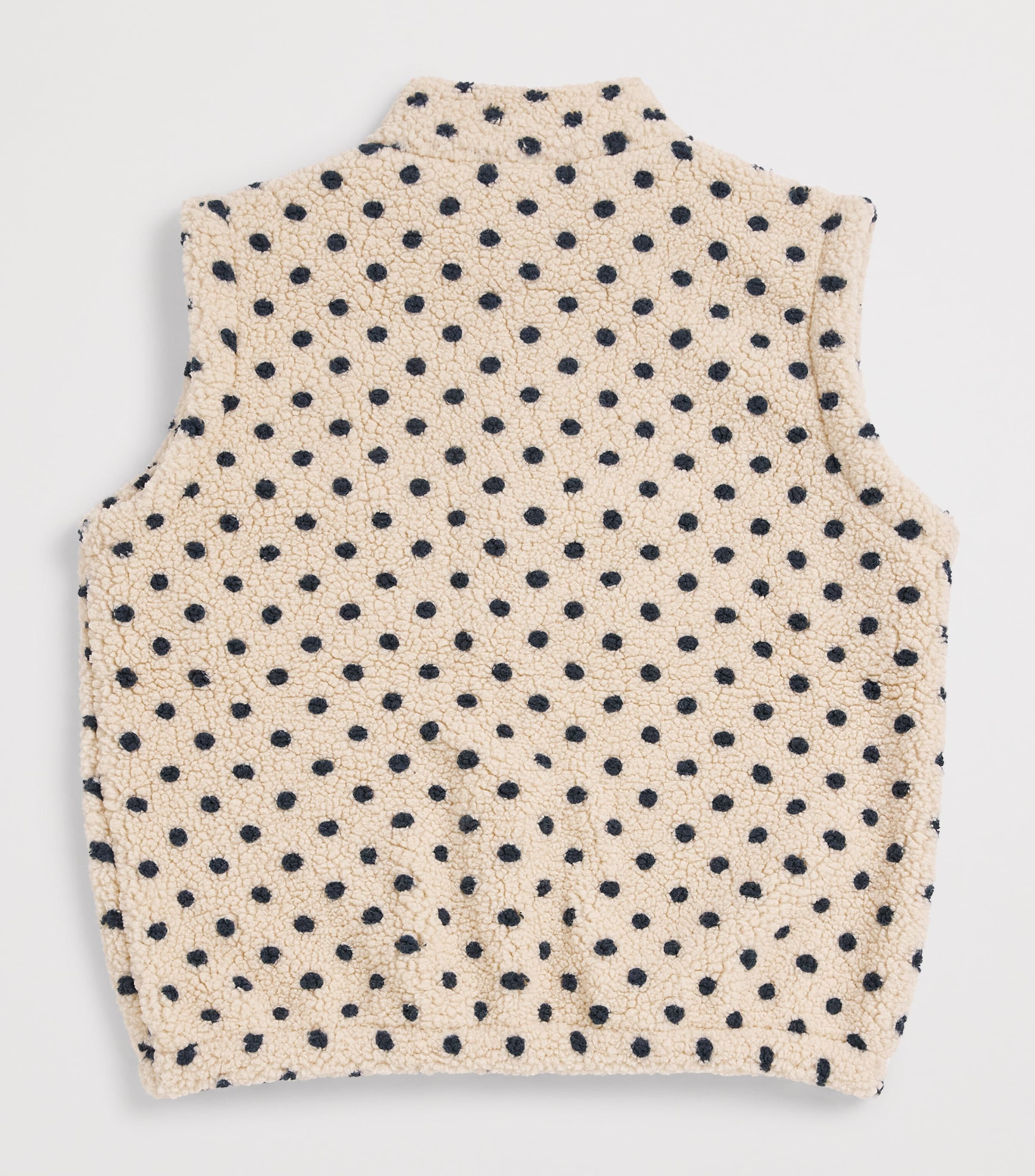 KONGES SLOJD Fleece Jody Gilet (18 Months-10 Years) Dot Lumiere Image 2