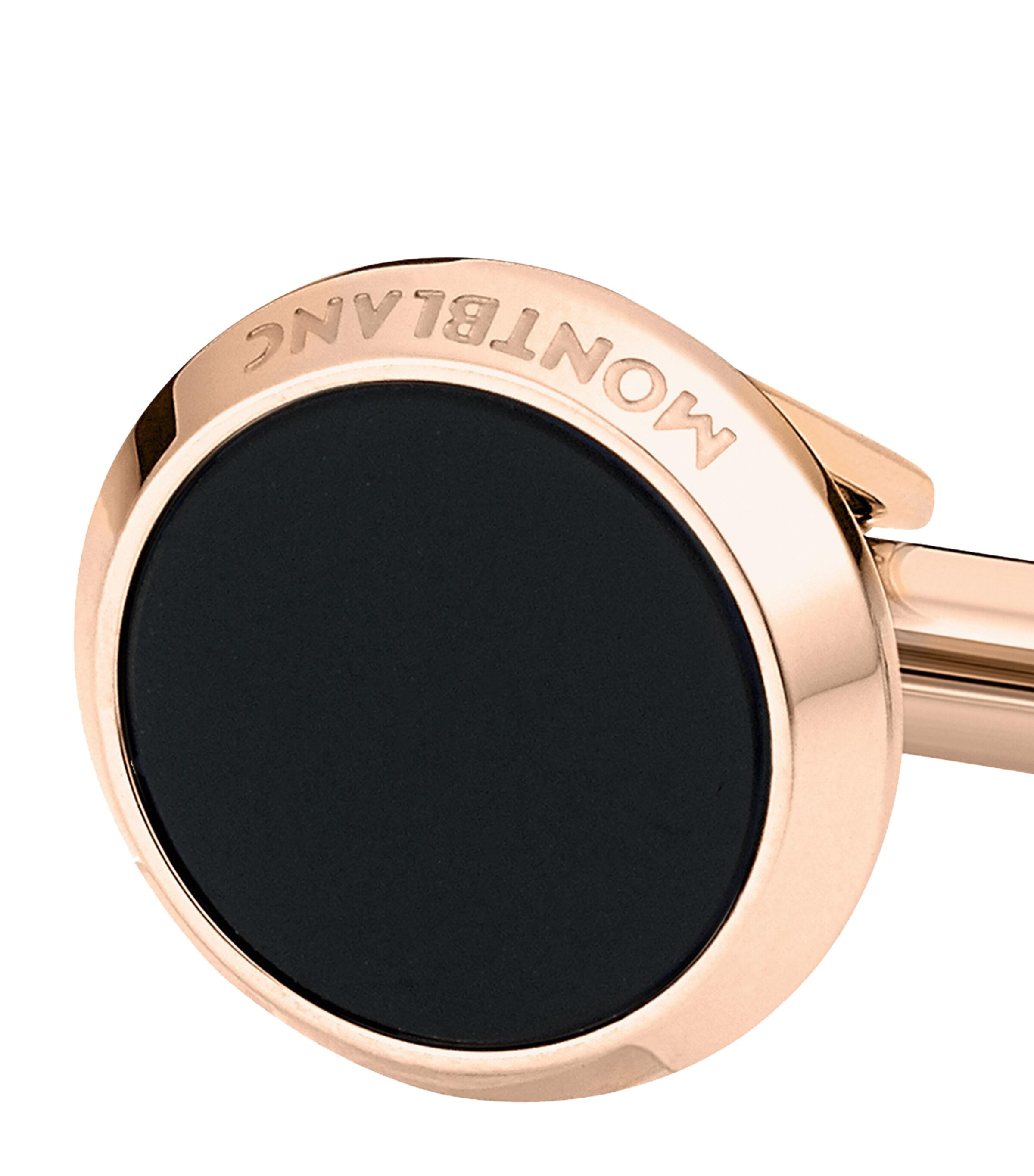 Montblanc Stainless Steel and Onyx Meisterstück Cufflinks Onyx Image 3