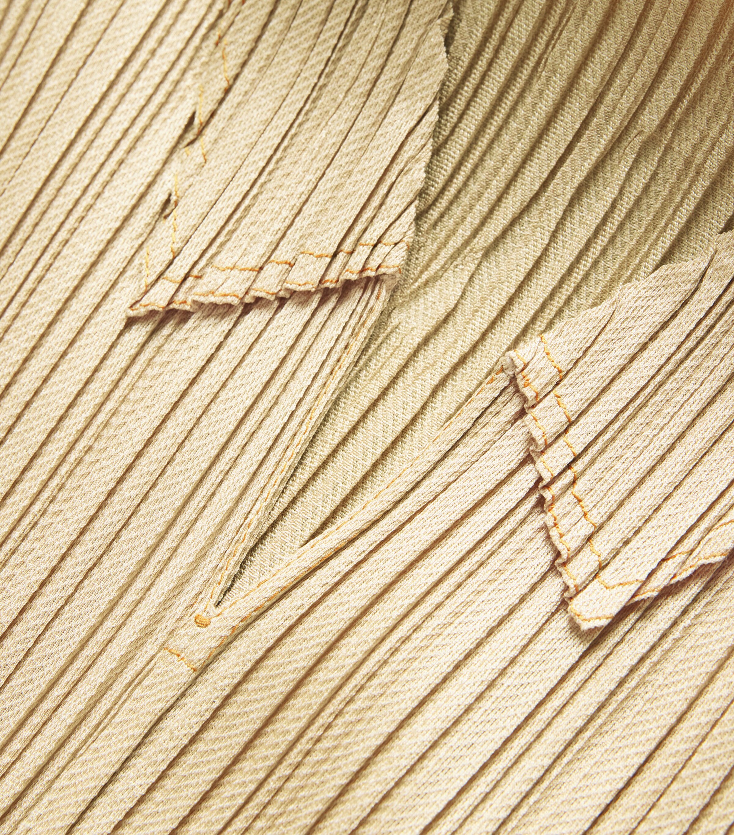 Pleated Cotton Denim Shirt 41 Image 5