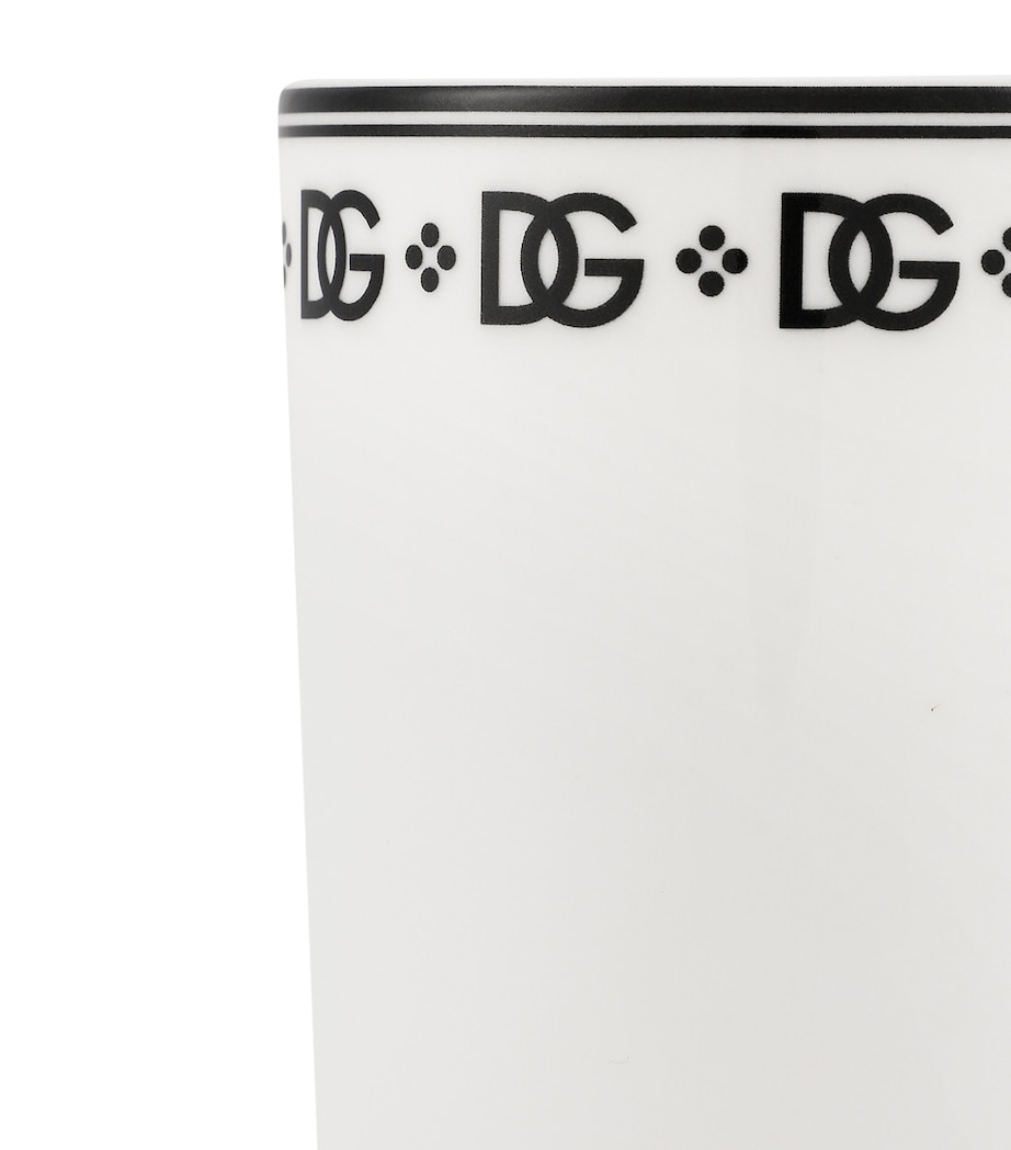 Porcelain DG Logo Mug U0082-DG LOGO BORDO Image 4