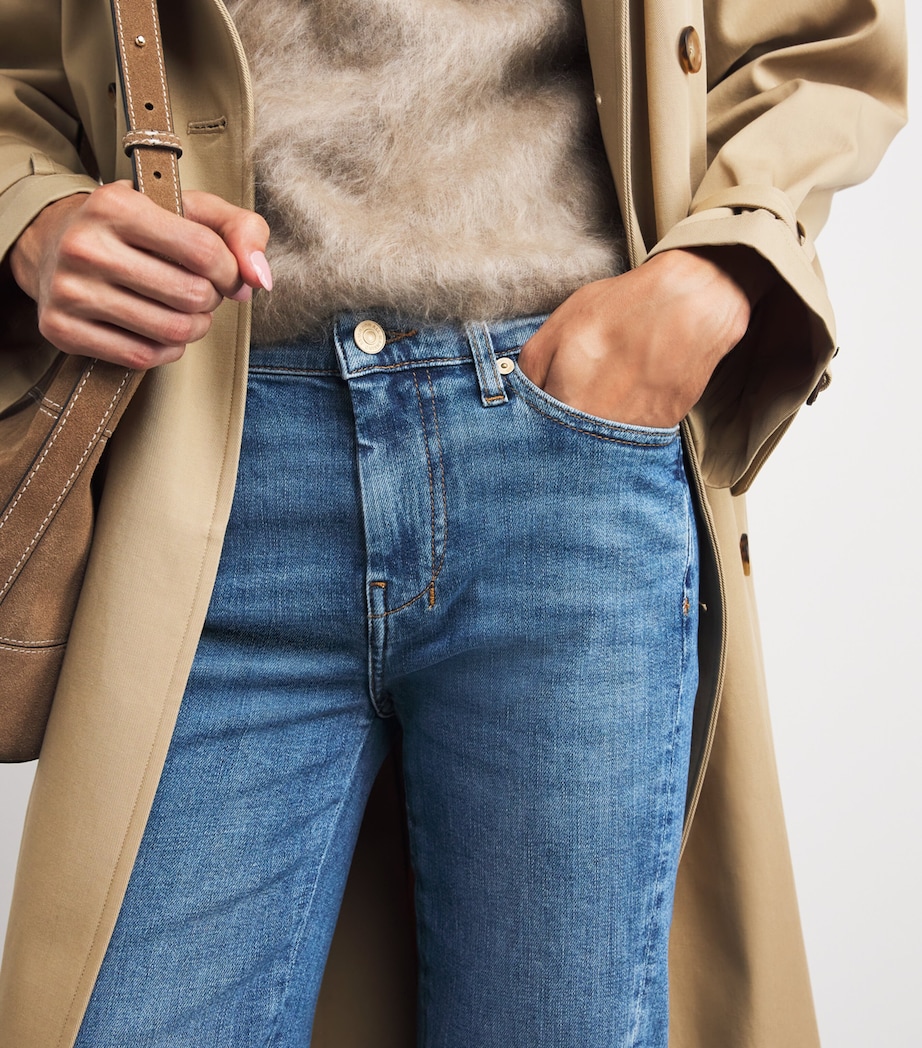 Dojo Tailorless Flared Jeans LIGHT BLUE Image 6