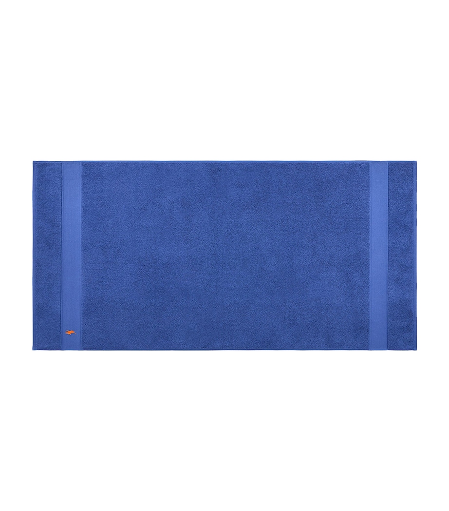 Polo Player Bath Towel (70cm x 140cm) IRIS BLUE Image 5