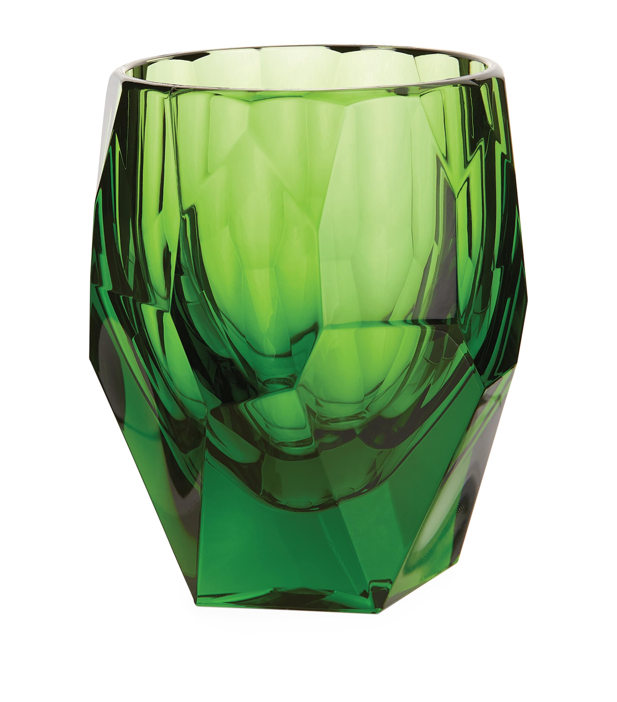 Shop Mario Luca Giusti Set Of 6 Milly Tumblers In Green