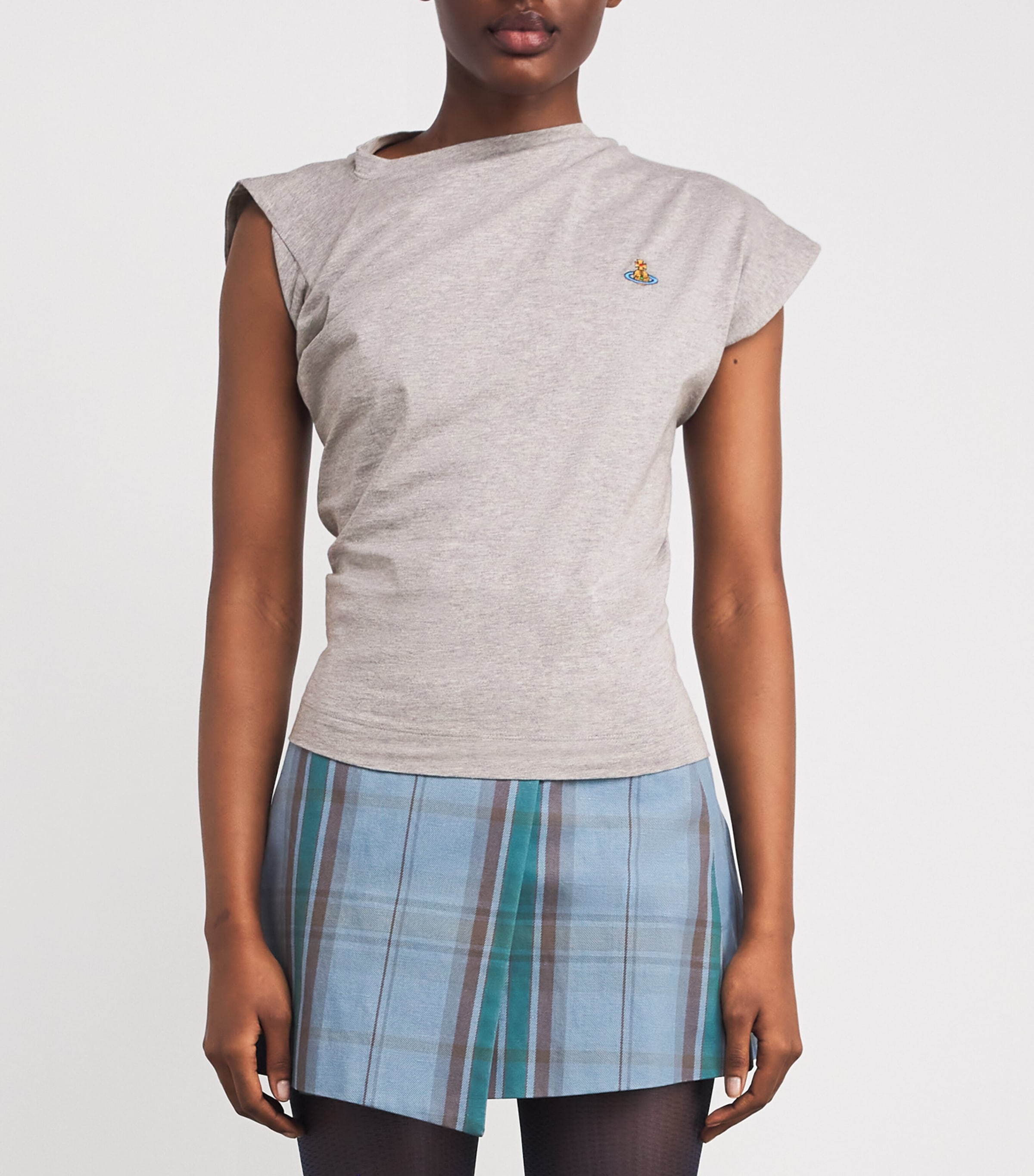 Vivienne Westwood Asymmetric Orb Hebo Top | Harrods UK