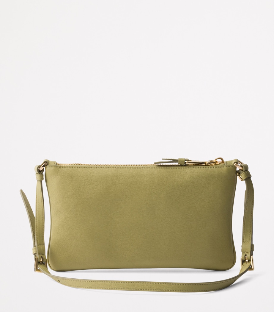 Leather Triangle Pouch F0362 Image 3