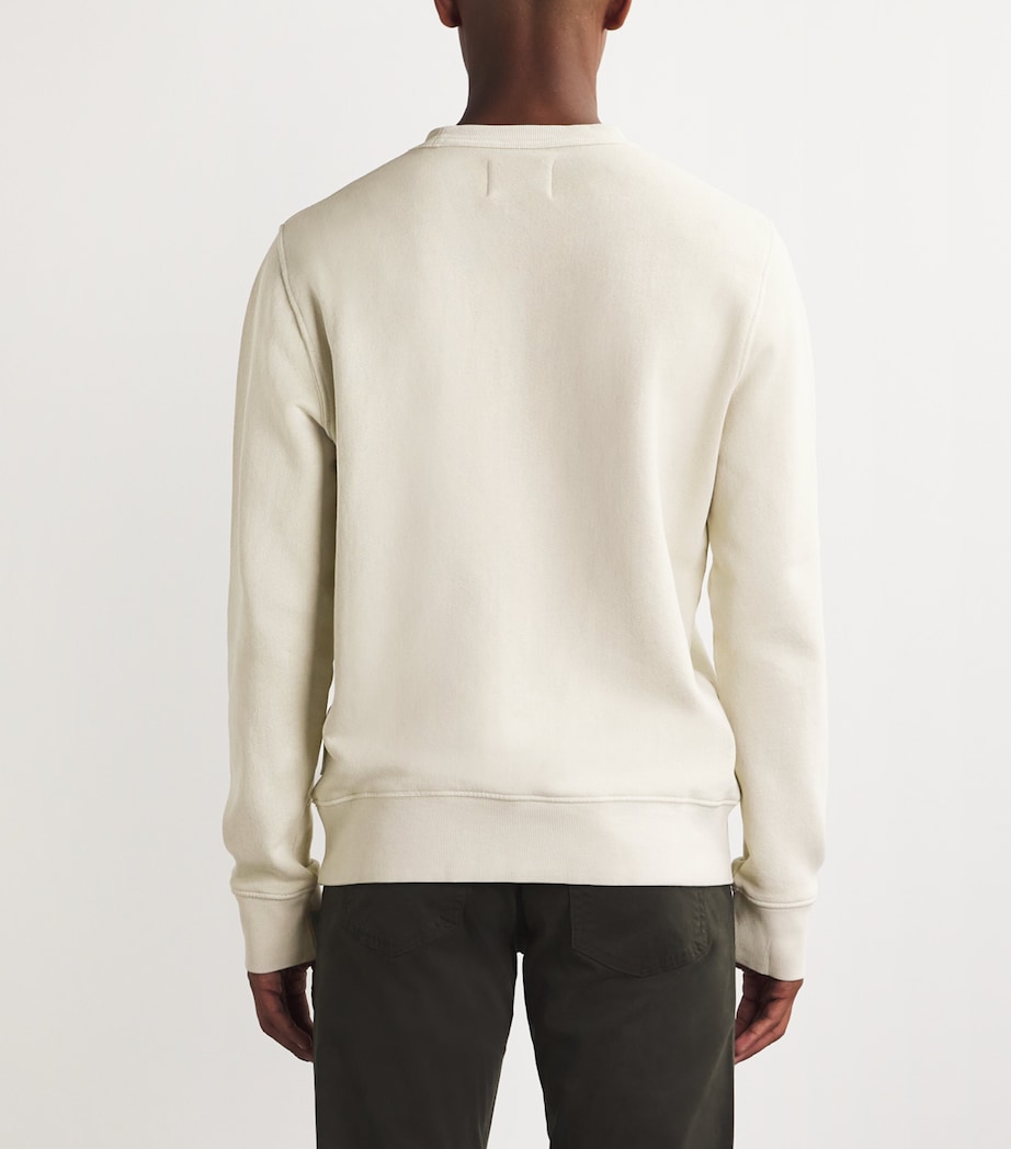 Citizens of Humanity Mens Cotton-Blend Vintage Sweatshirt Abalone (lt Khaki) Image 4