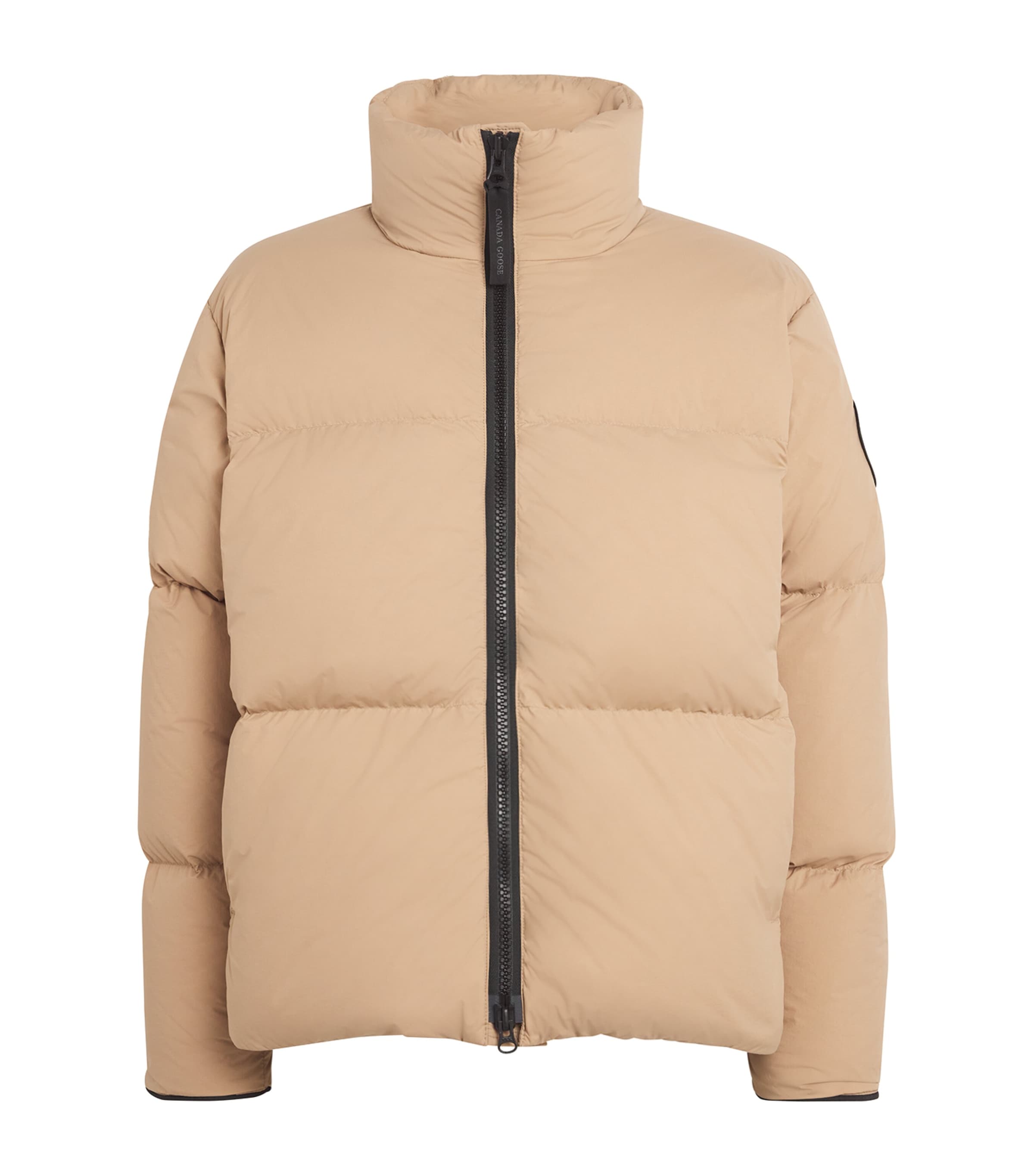 Canada Goose Down Lawrence Puffer Jacket In Beige