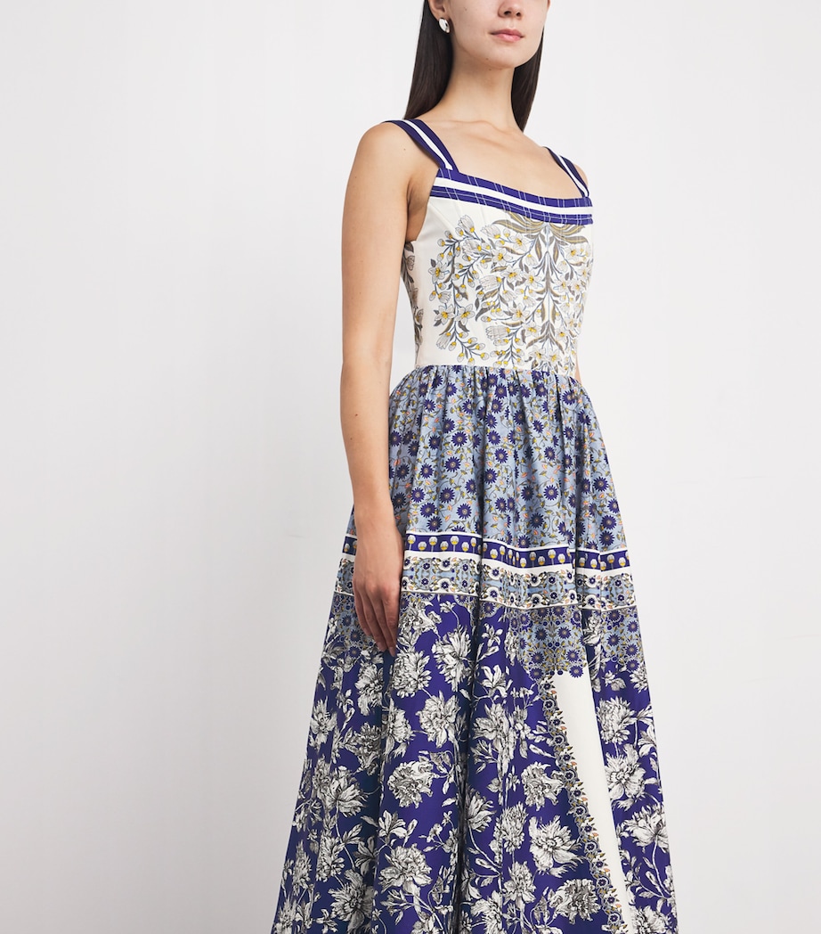 Stretch Cotton Guinevere Maxi Dress I458 - FOREVERMORE Image 6