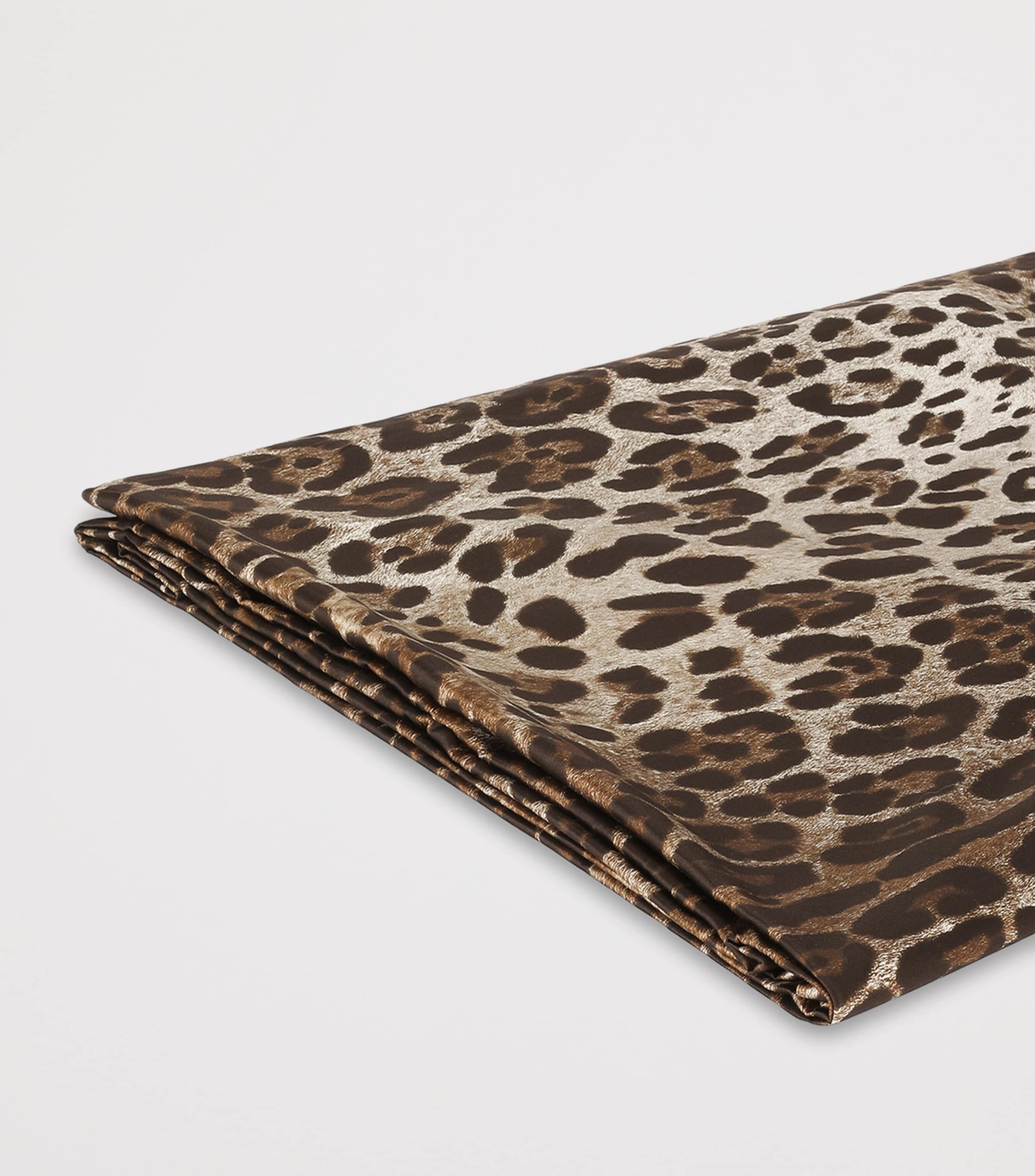 Cotton Leopard King Fitted Sheet (300cm x 300cm) UL003-LEOPARDO Image 4