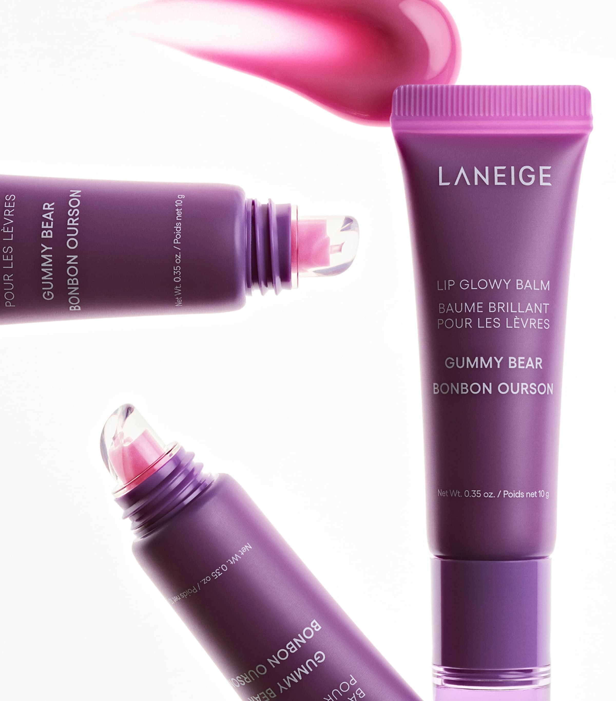 Laneige Lip Glowy Balm Gummy Bear Image 6