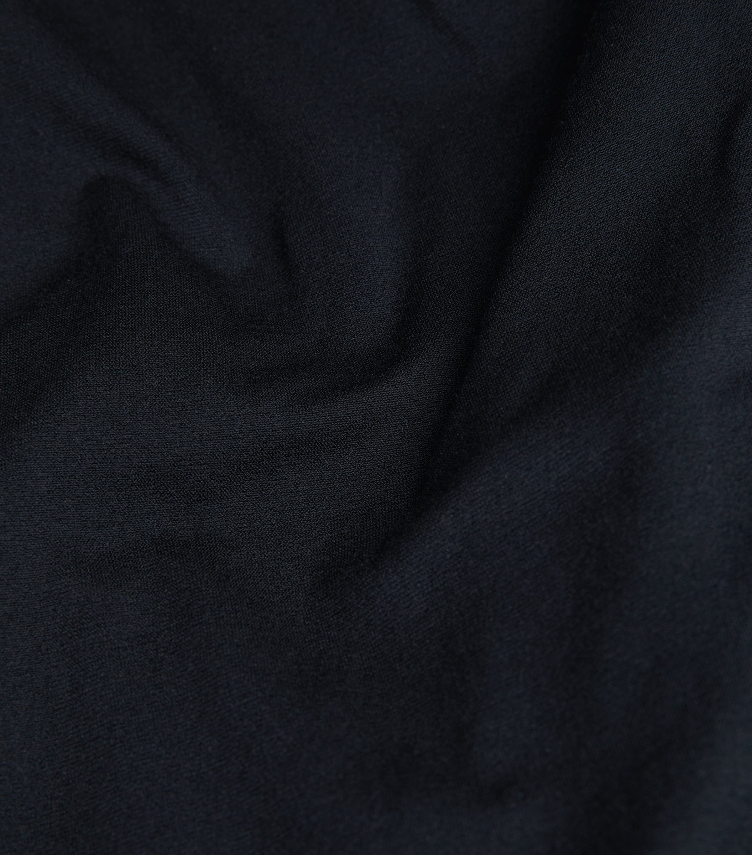 Cropped-Sleeve V-Neck Bodysuit 6179 MARINE Image 5